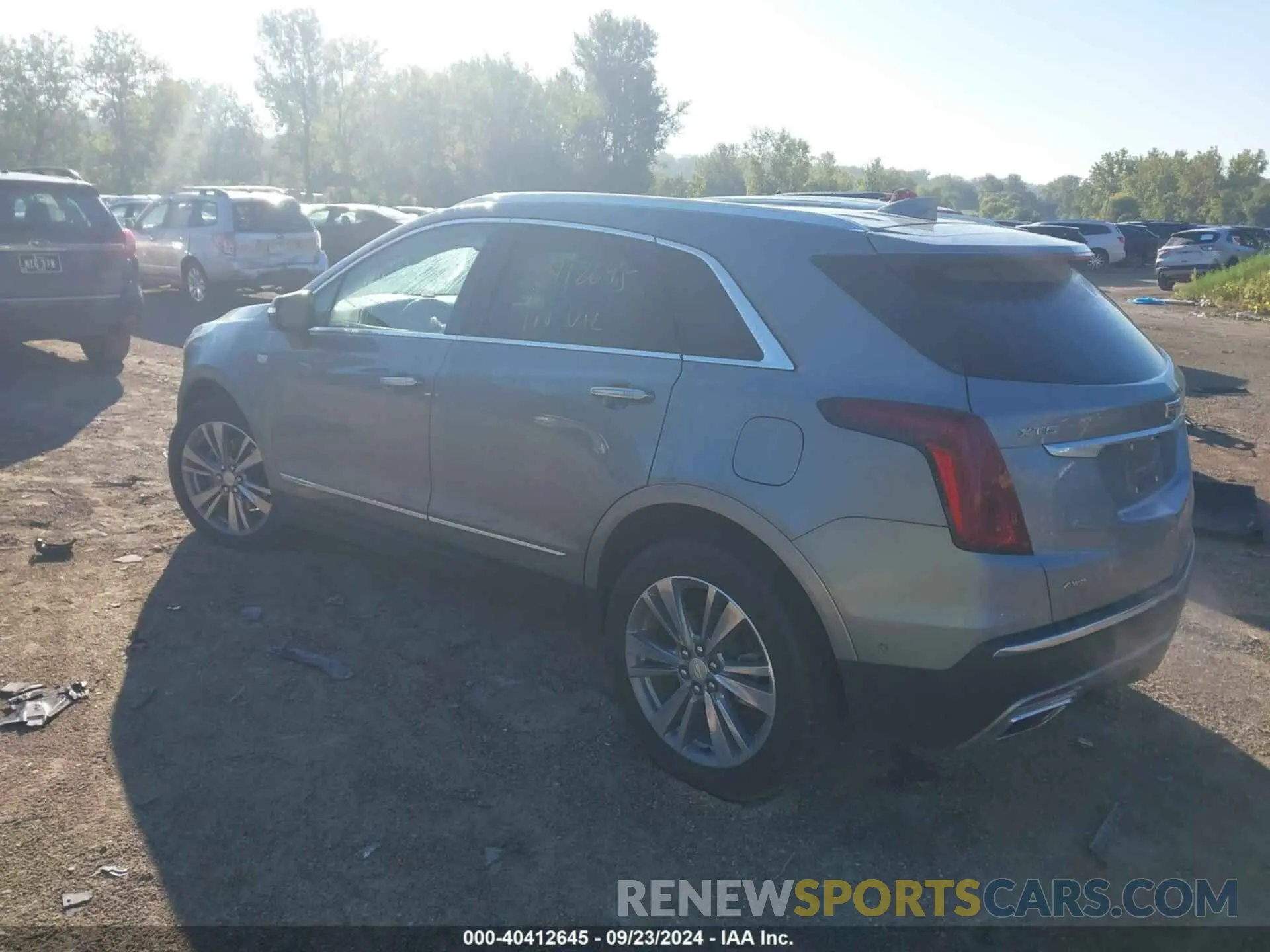 3 Photograph of a damaged car 1GYKNDRSXPZ150235 CADILLAC XT5 2023