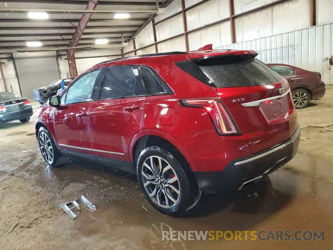 2 Фотография поврежденного автомобиля 1GYKNGRS1PZ186977 CADILLAC XT5 2023