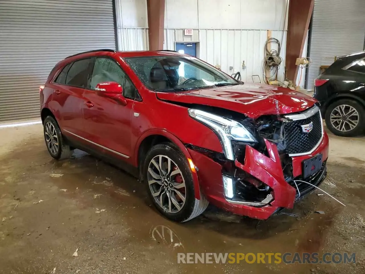 4 Фотография поврежденного автомобиля 1GYKNGRS1PZ186977 CADILLAC XT5 2023