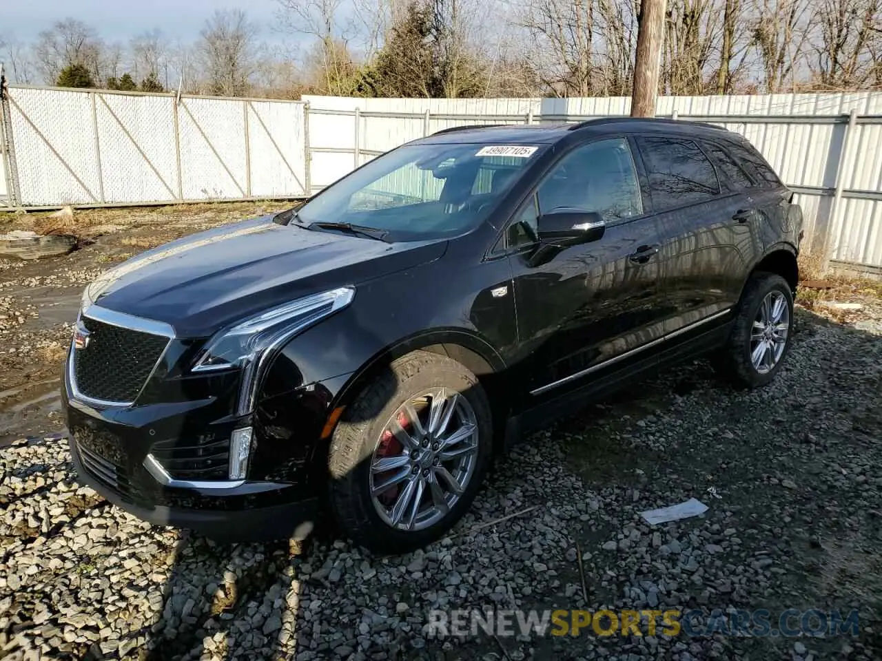 1 Фотография поврежденного автомобиля 1GYKNGRS6PZ131182 CADILLAC XT5 2023