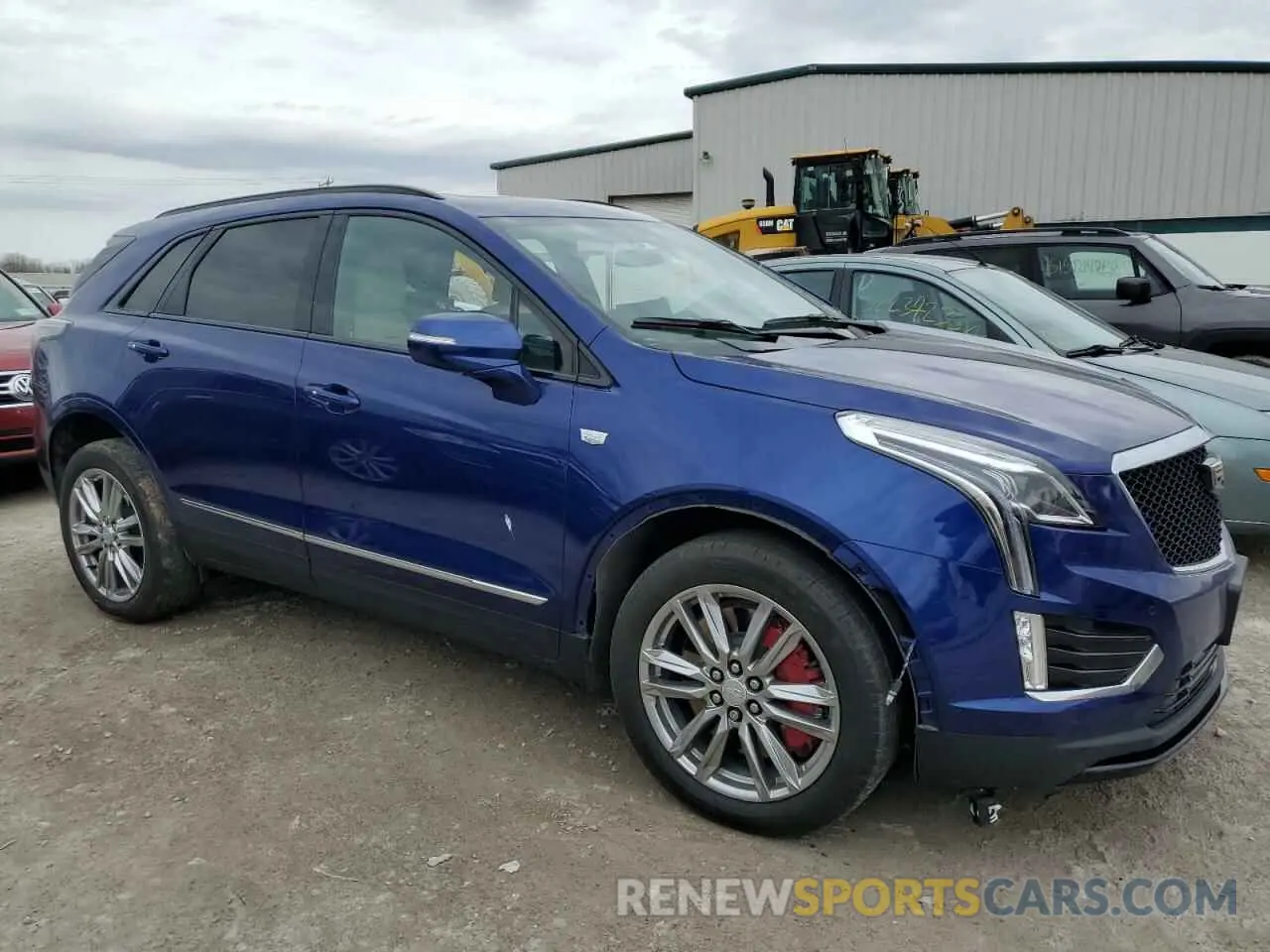 4 Photograph of a damaged car 1GYKNGRS7PZ123527 CADILLAC XT5 2023