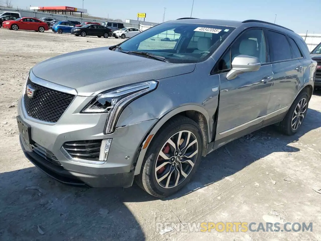 1 Фотография поврежденного автомобиля 1GYKNGRS7PZ133622 CADILLAC XT5 2023
