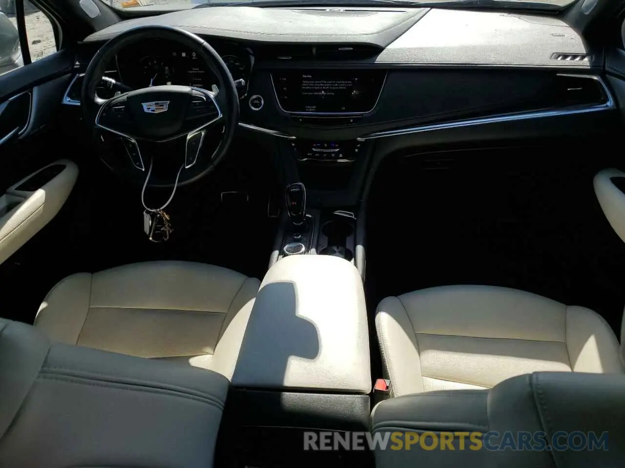 8 Фотография поврежденного автомобиля 1GYKNGRS7PZ133622 CADILLAC XT5 2023