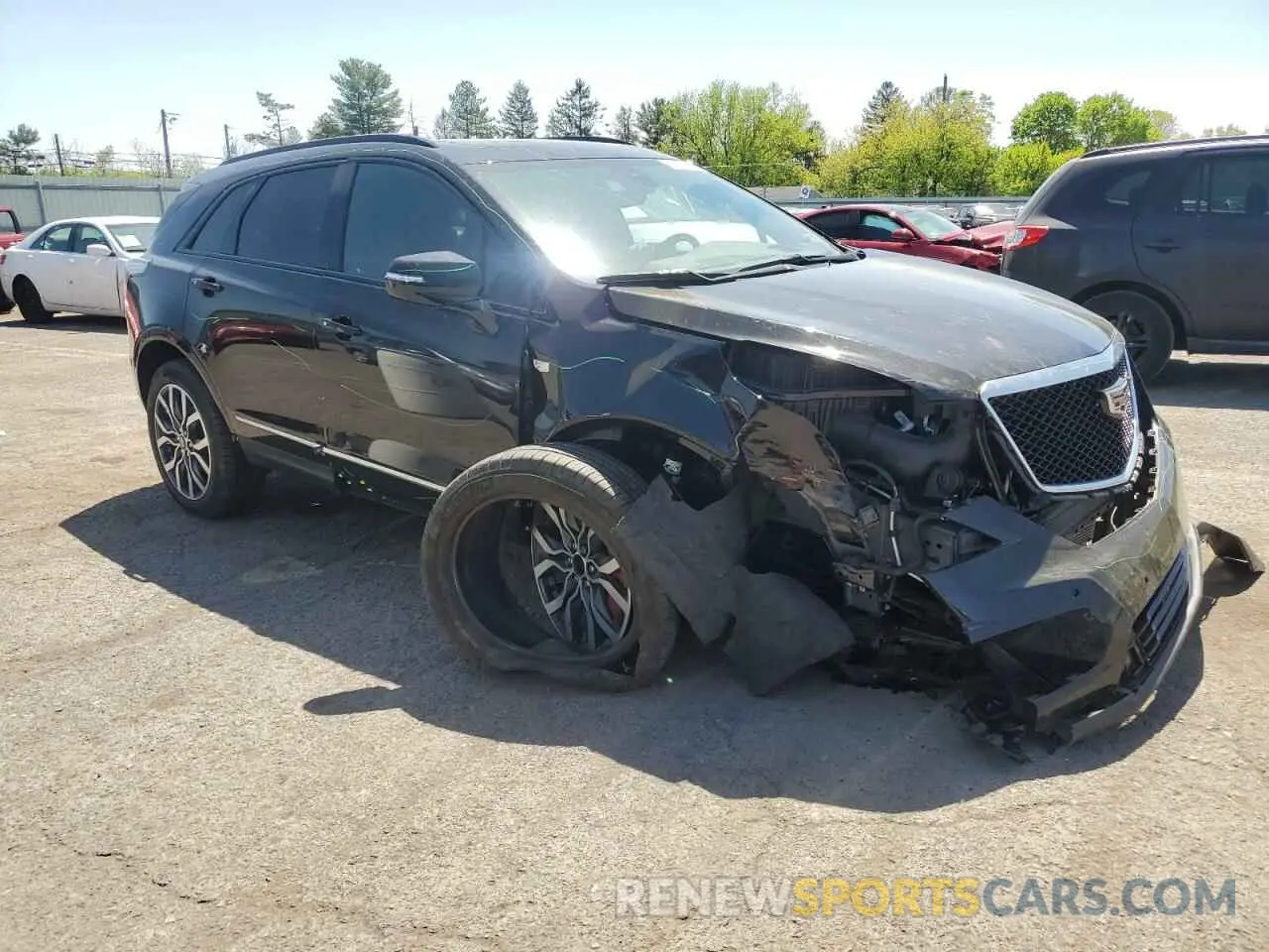 4 Photograph of a damaged car 1GYKNGRS8PZ100581 CADILLAC XT5 2023