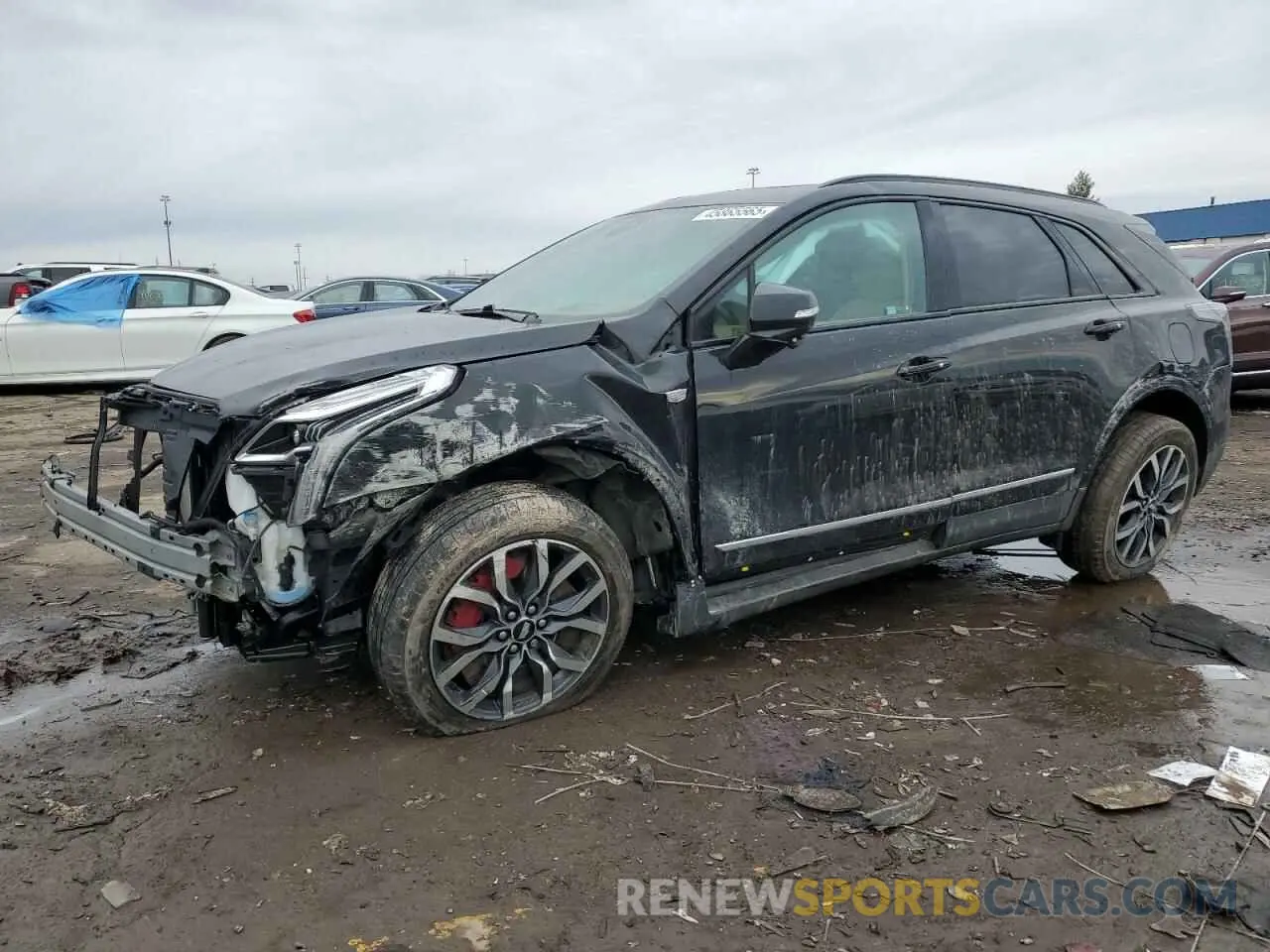 1 Фотография поврежденного автомобиля 1GYKNHRS4PZ232257 CADILLAC XT5 2023