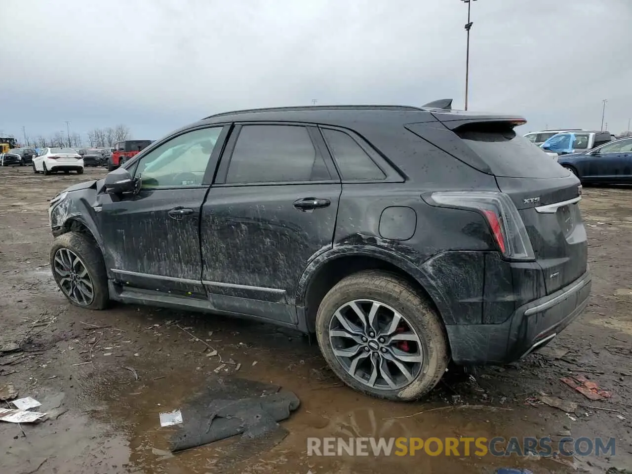 2 Фотография поврежденного автомобиля 1GYKNHRS4PZ232257 CADILLAC XT5 2023