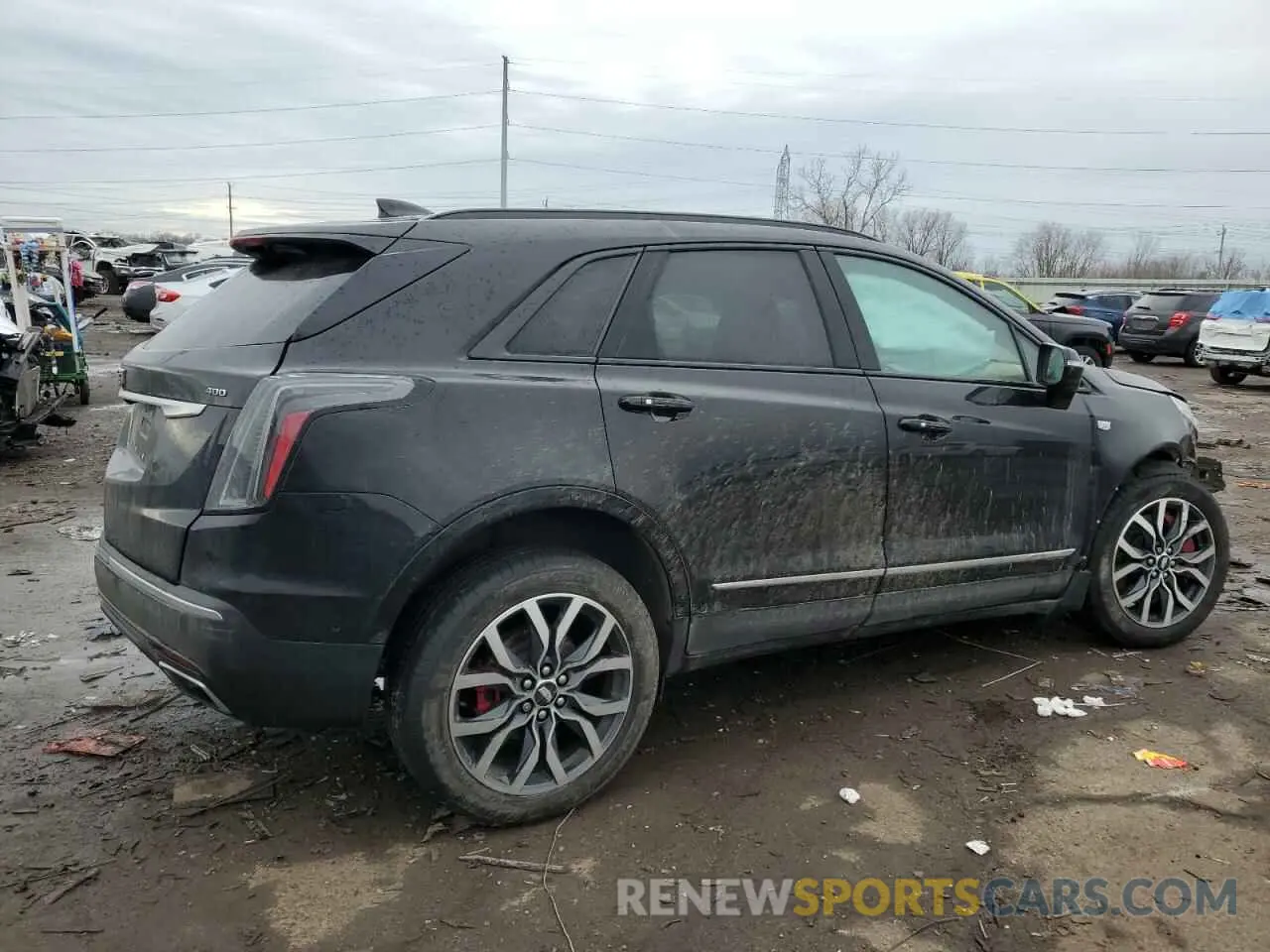 3 Фотография поврежденного автомобиля 1GYKNHRS4PZ232257 CADILLAC XT5 2023