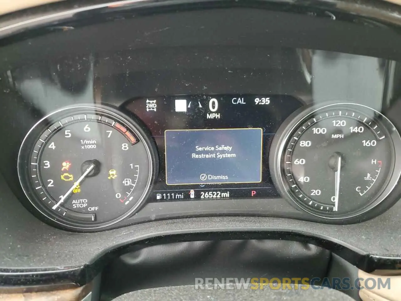 9 Фотография поврежденного автомобиля 1GYKNHRS4PZ232257 CADILLAC XT5 2023
