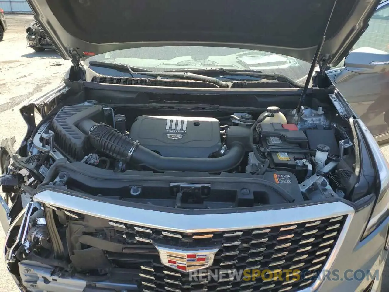 12 Photograph of a damaged car 1GYKNAR45RZ719866 CADILLAC XT5 2024