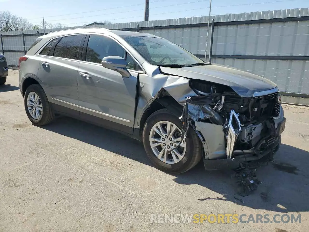 4 Photograph of a damaged car 1GYKNAR45RZ719866 CADILLAC XT5 2024