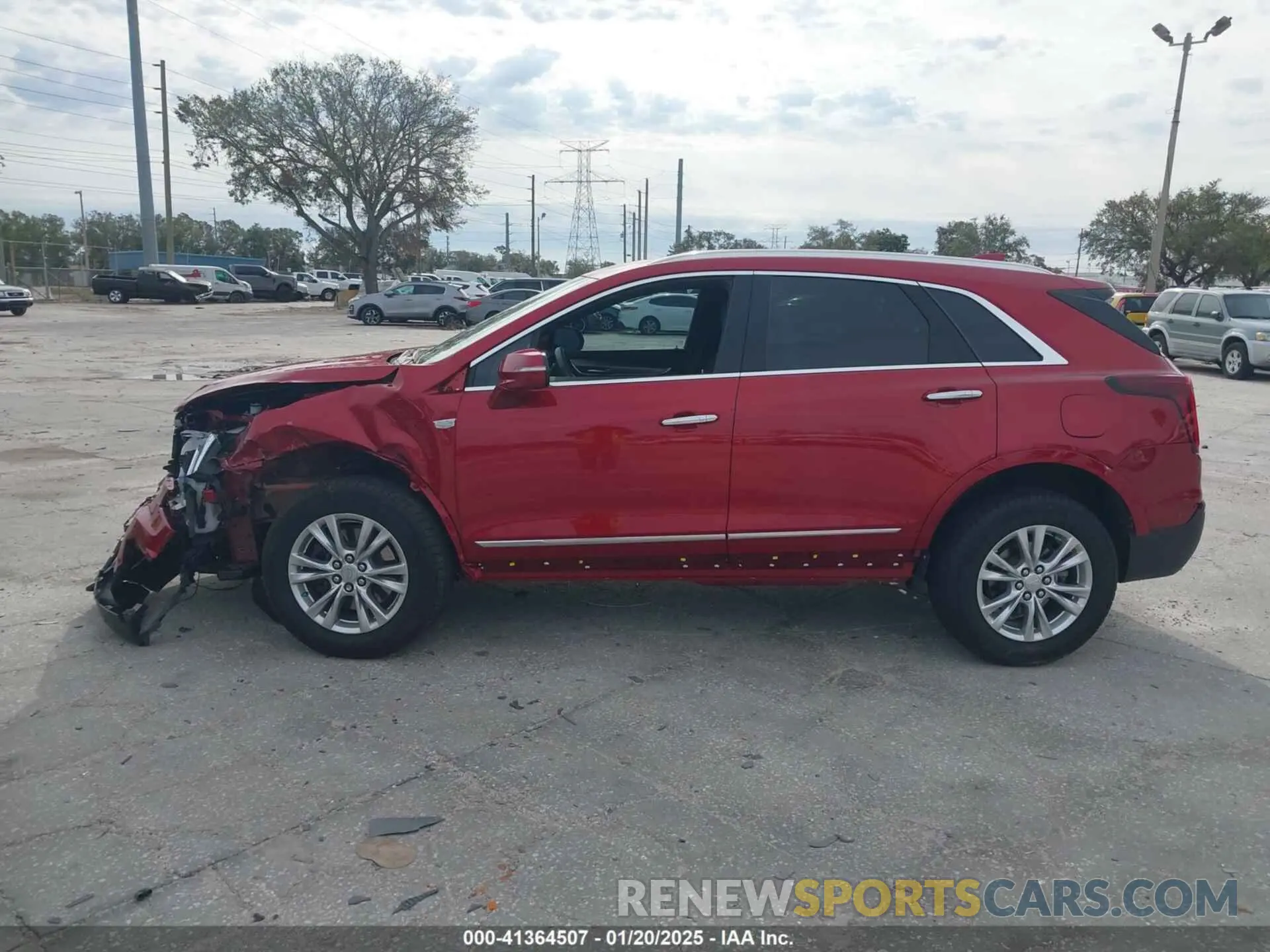 14 Фотография поврежденного автомобиля 1GYKNAR48RZ716976 CADILLAC XT5 2024