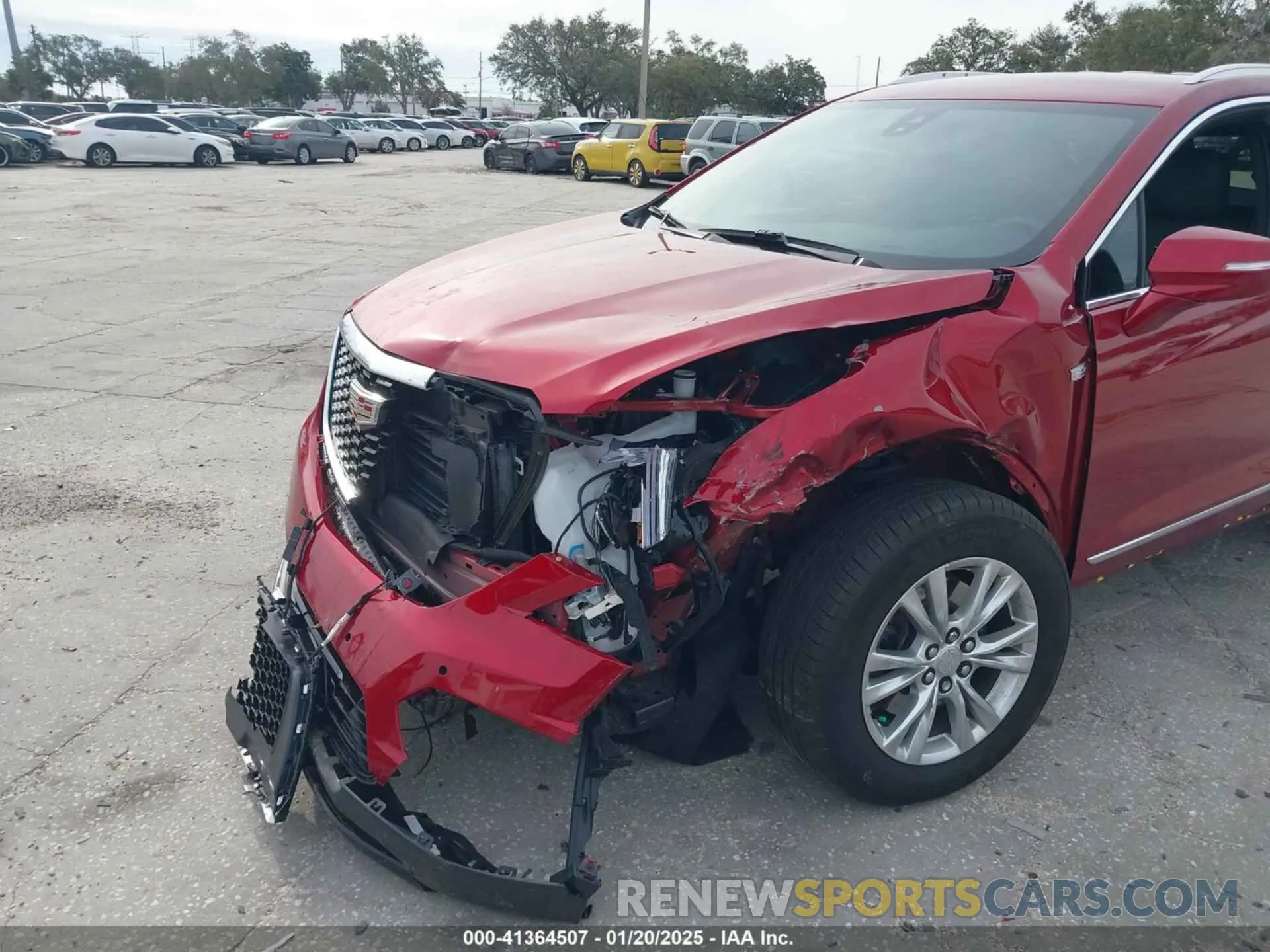 6 Фотография поврежденного автомобиля 1GYKNAR48RZ716976 CADILLAC XT5 2024