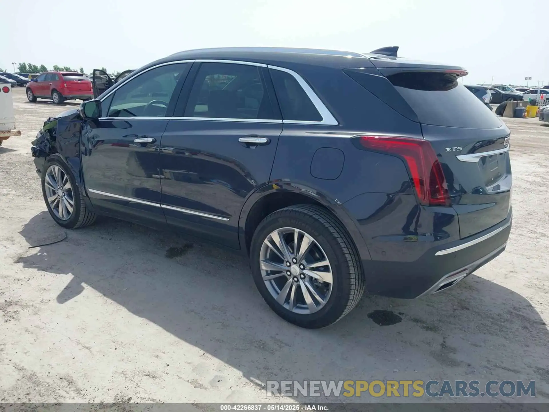 3 Photograph of a damaged car 1GYKNCR41RZ738779 CADILLAC XT5 2024