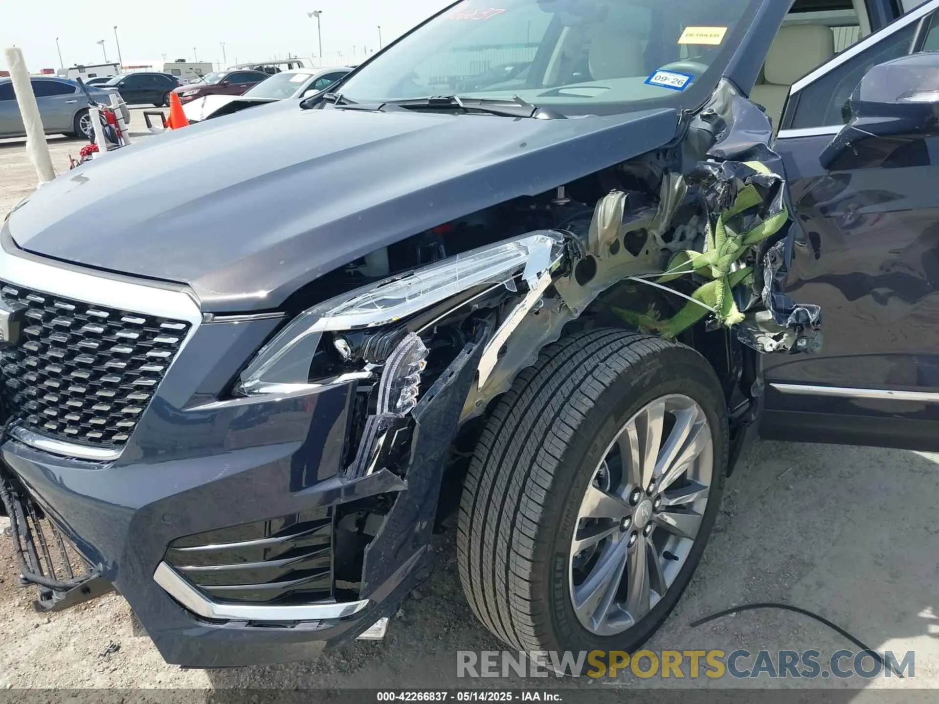 6 Photograph of a damaged car 1GYKNCR41RZ738779 CADILLAC XT5 2024