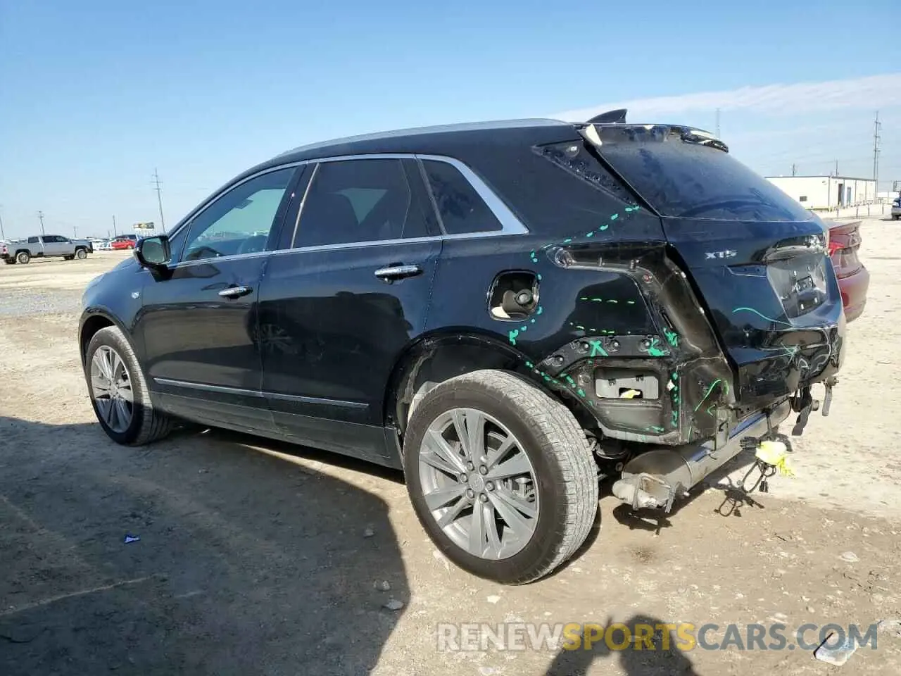 2 Photograph of a damaged car 1GYKNCRS6RZ718865 CADILLAC XT5 2024
