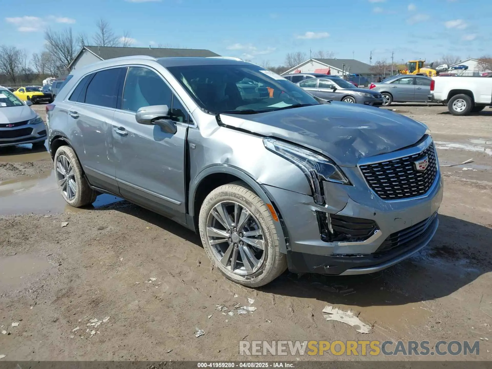 1 Photograph of a damaged car 1GYKNDR45RZ745997 CADILLAC XT5 2024