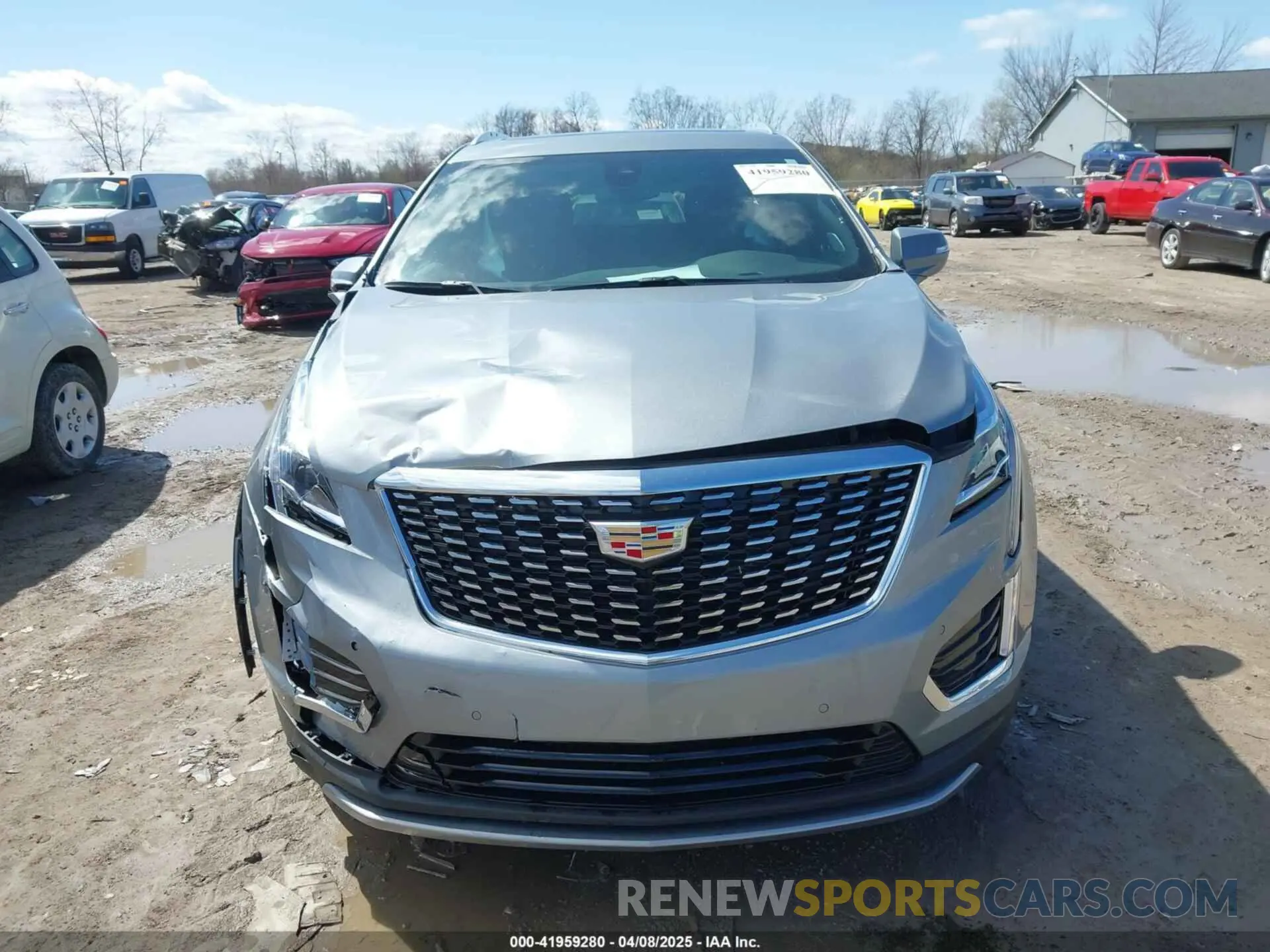 12 Photograph of a damaged car 1GYKNDR45RZ745997 CADILLAC XT5 2024