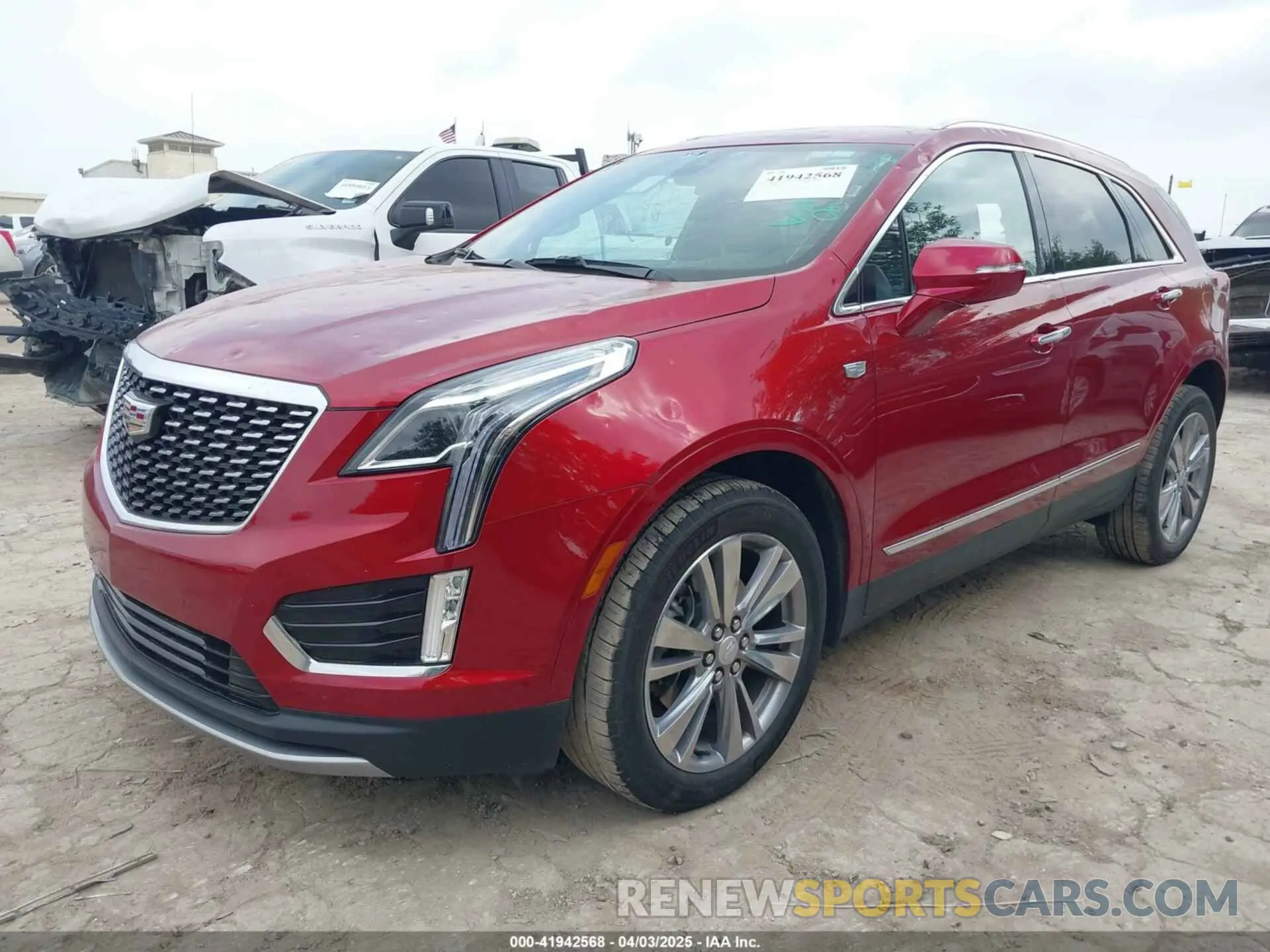 2 Фотография поврежденного автомобиля 1GYKNDRS7RZ716676 CADILLAC XT5 2024