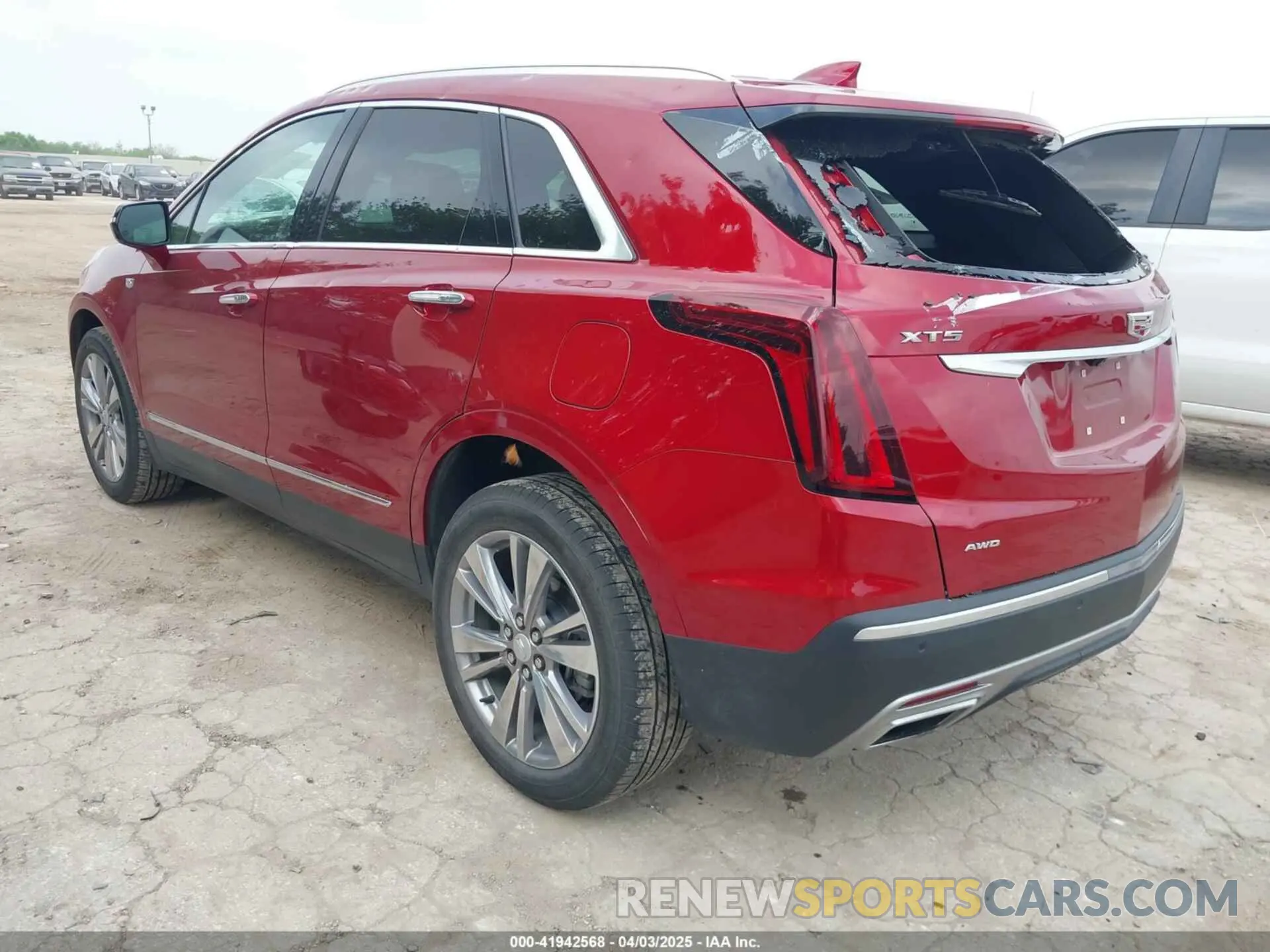 3 Фотография поврежденного автомобиля 1GYKNDRS7RZ716676 CADILLAC XT5 2024