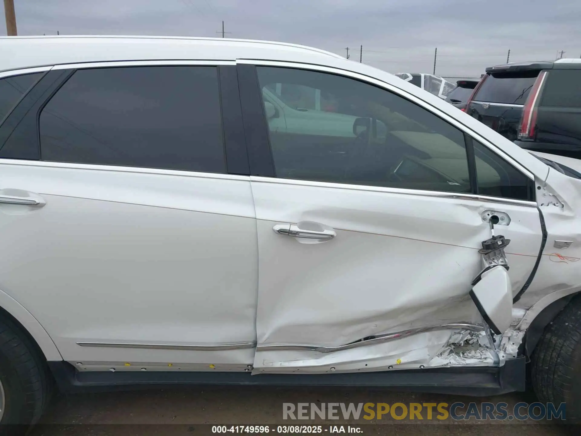 13 Photograph of a damaged car 1GYKNERSXRZ707816 CADILLAC XT5 2024