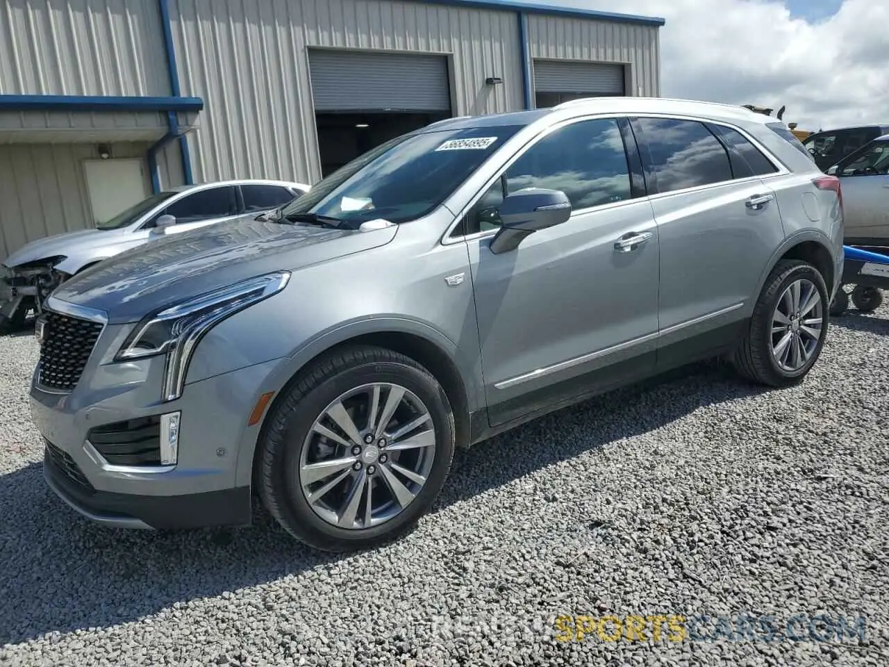 1 Photograph of a damaged car 1GYKNCR42SZ101857 CADILLAC XT5 2025