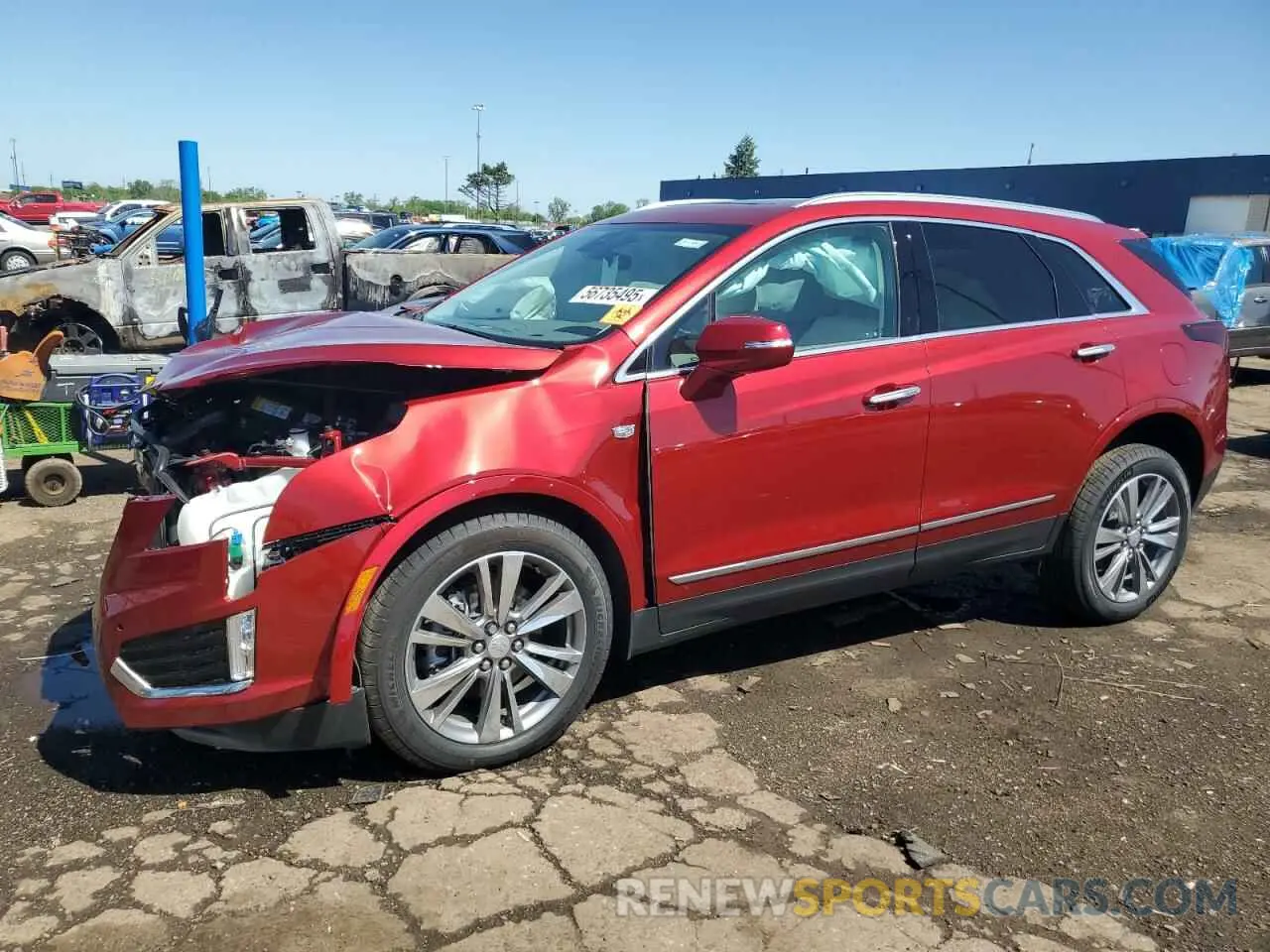 1 Фотография поврежденного автомобиля 1GYKNDRS6SZ113580 CADILLAC XT5 2025