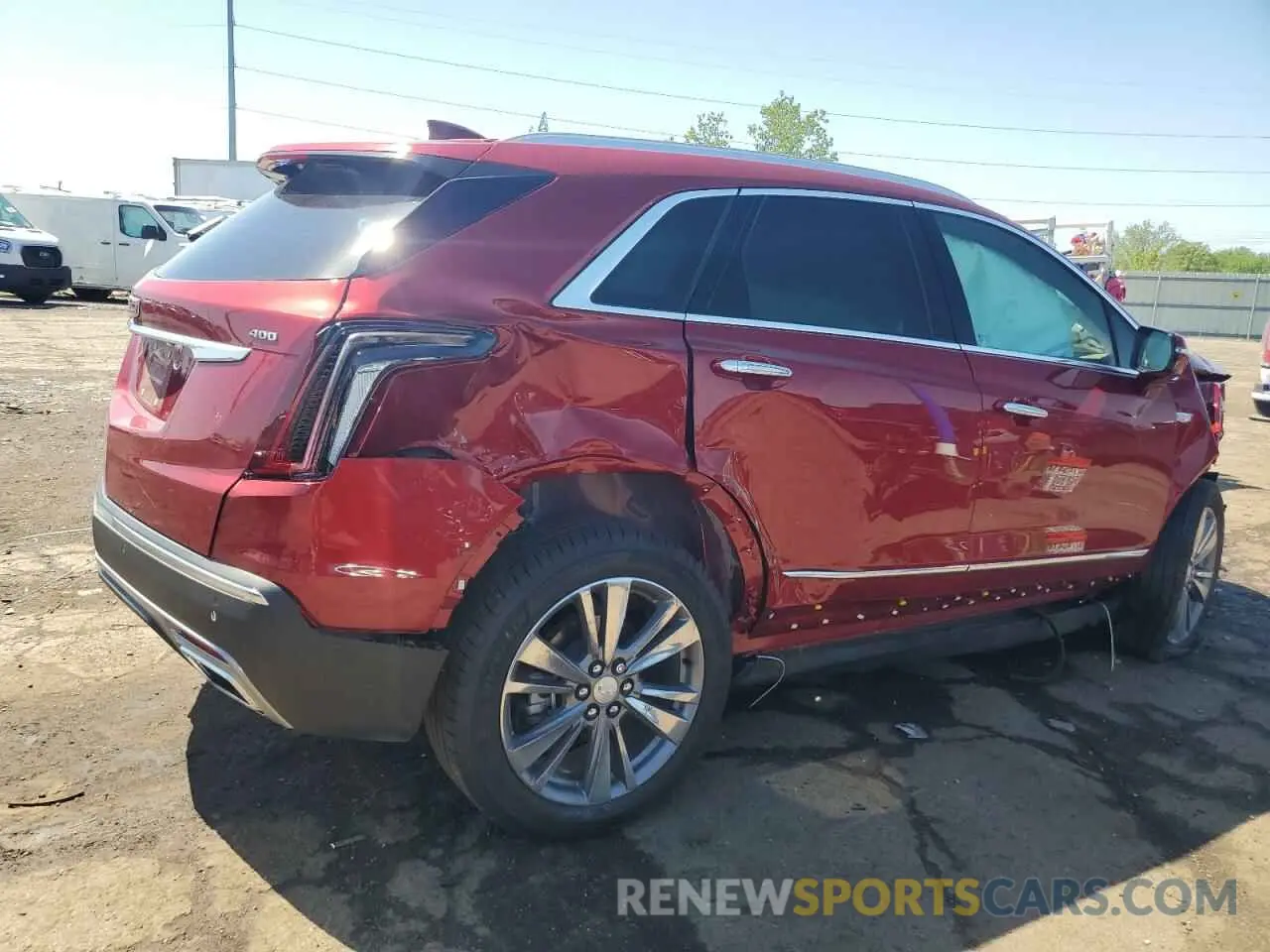3 Фотография поврежденного автомобиля 1GYKNDRS6SZ113580 CADILLAC XT5 2025