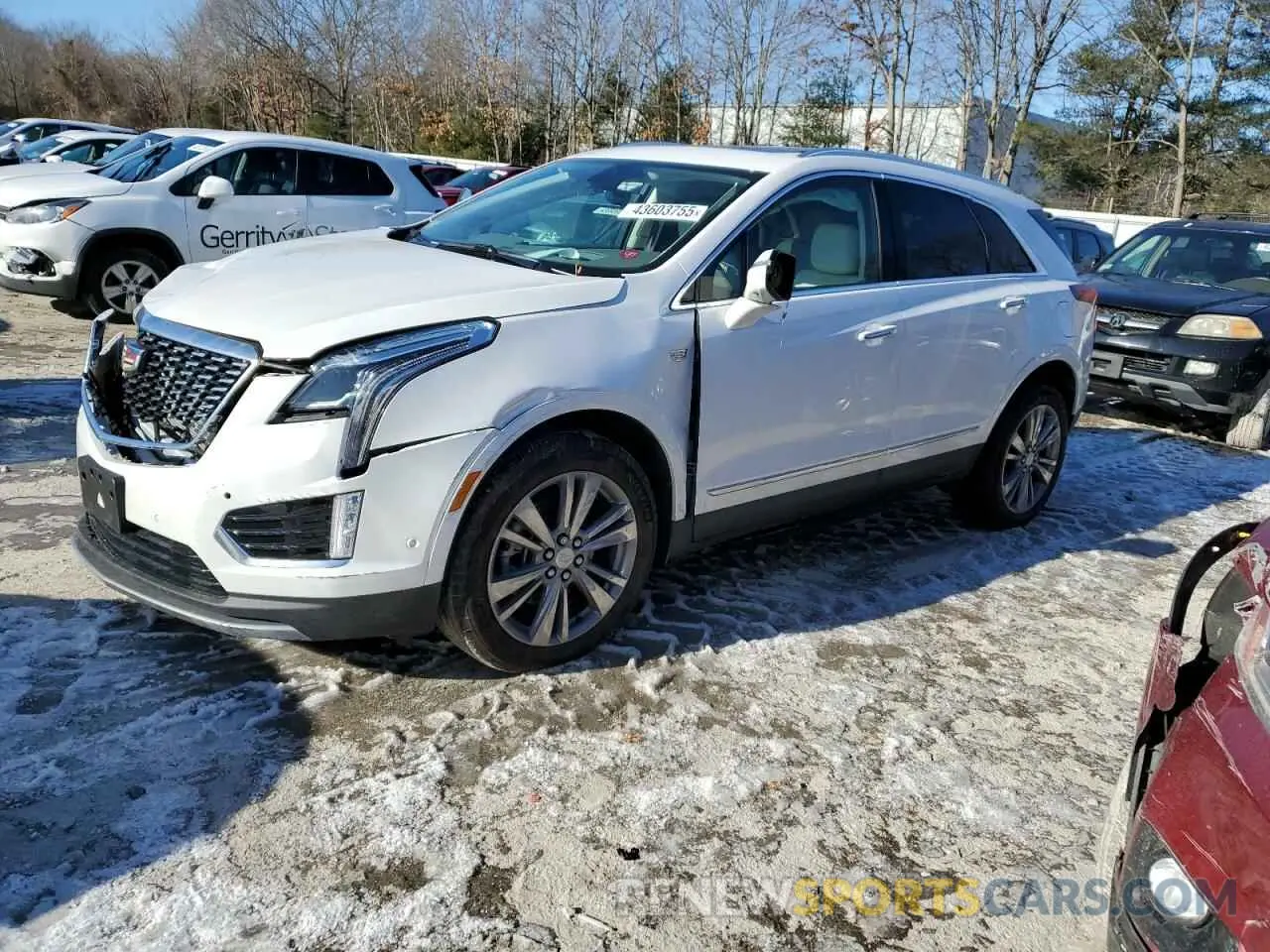 1 Фотография поврежденного автомобиля 1GYKNDRS8SZ103830 CADILLAC XT5 2025