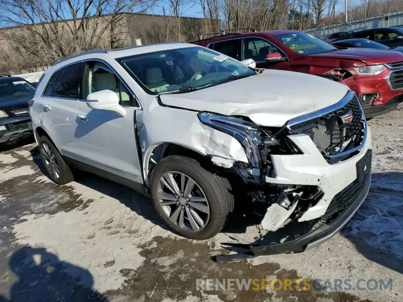 4 Фотография поврежденного автомобиля 1GYKNDRS8SZ103830 CADILLAC XT5 2025