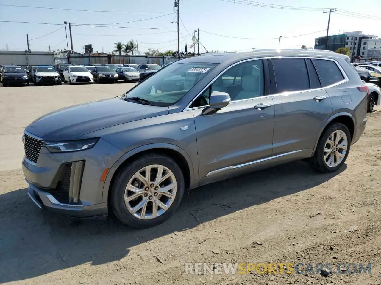 1 Photograph of a damaged car 1GYKPCRS5LZ201302 CADILLAC XT6 2020