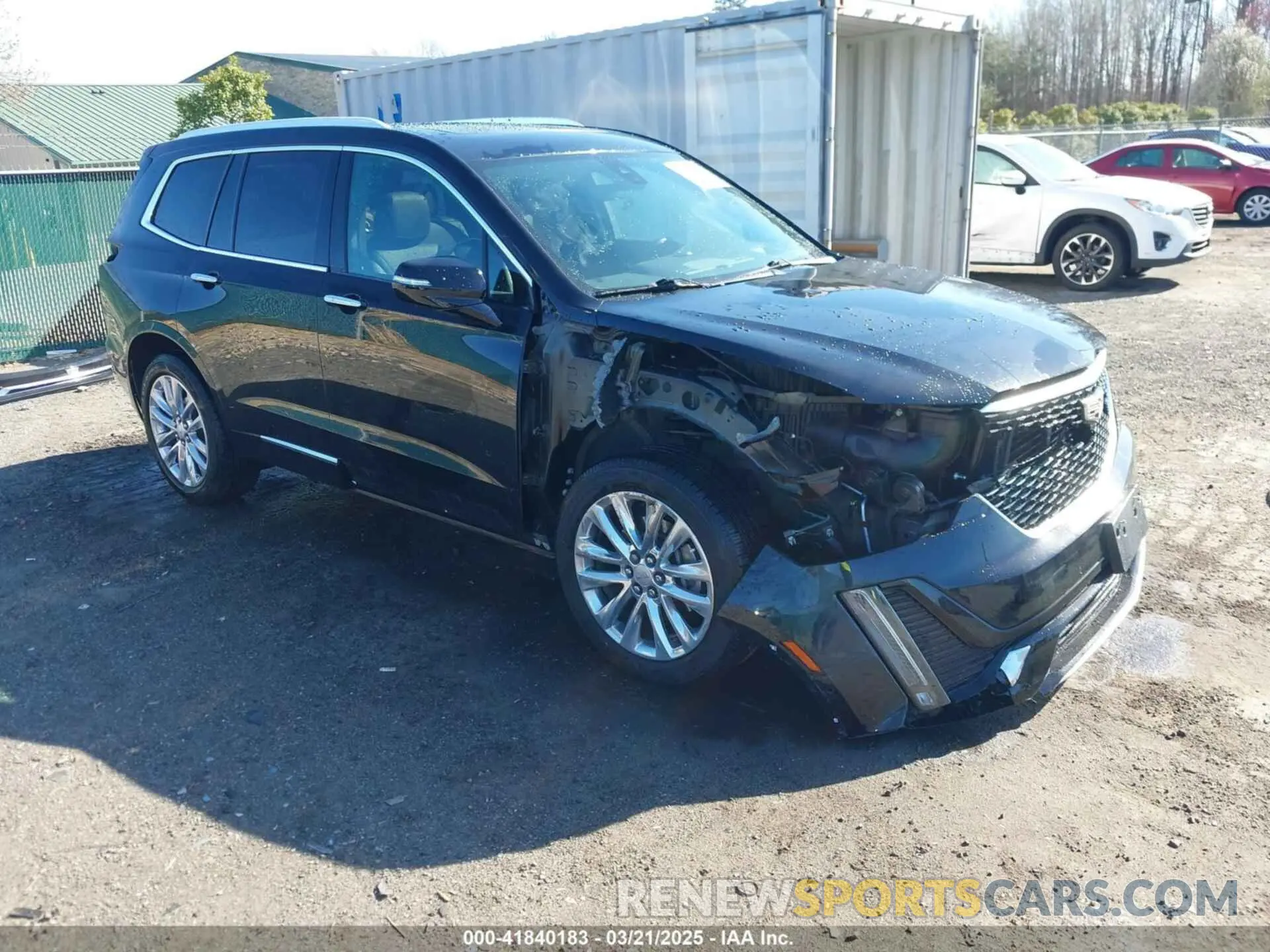 1 Photograph of a damaged car 1GYKPCRS5LZ225034 CADILLAC XT6 2020