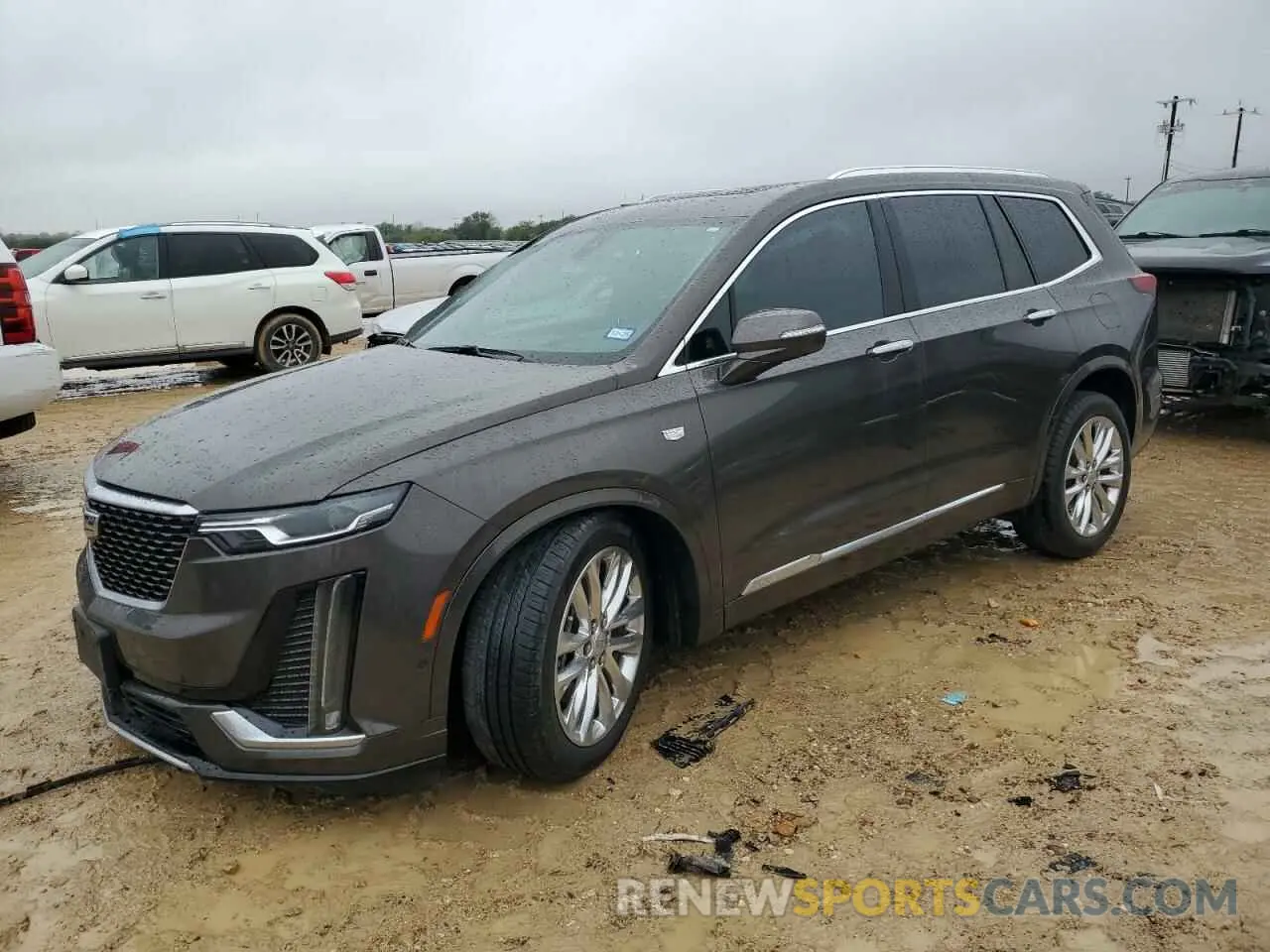 1 Photograph of a damaged car 1GYKPCRS5LZ225809 CADILLAC XT6 2020