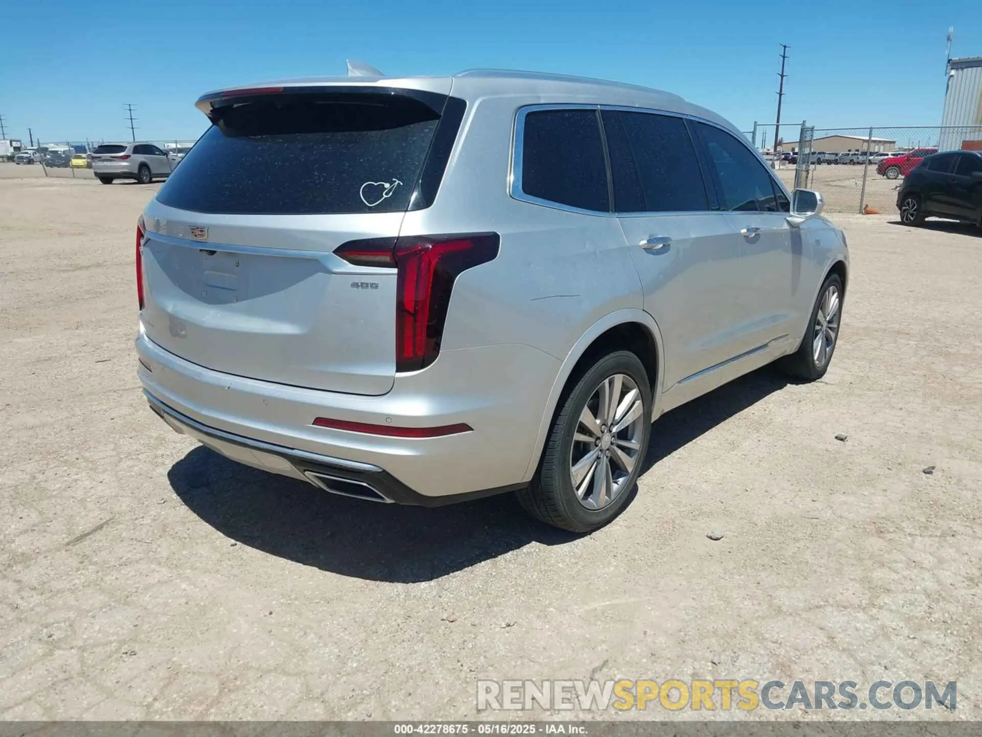 4 Фотография поврежденного автомобиля 1GYKPCRS7LZ104392 CADILLAC XT6 2020