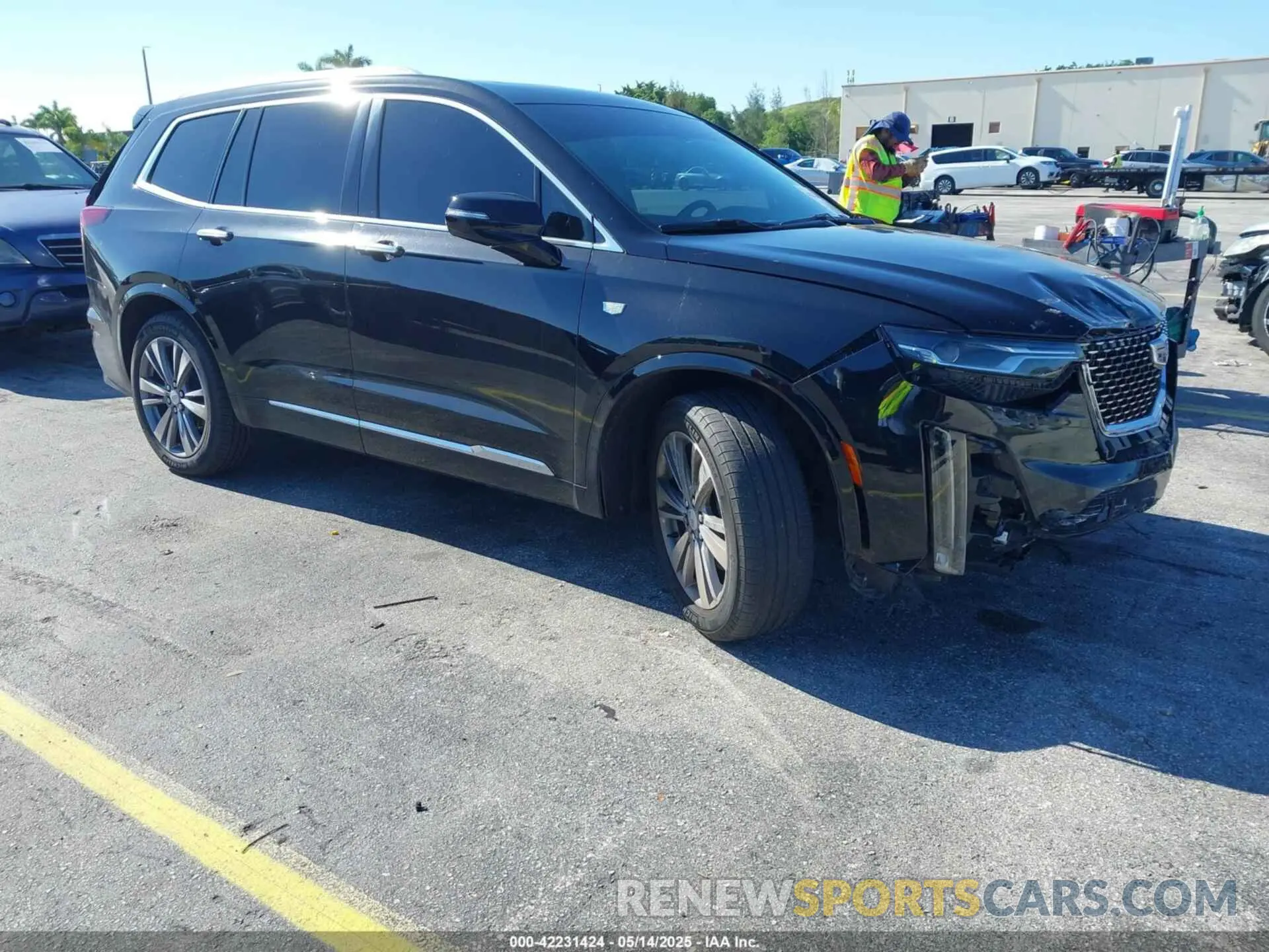 1 Фотография поврежденного автомобиля 1GYKPCRS7LZ211197 CADILLAC XT6 2020