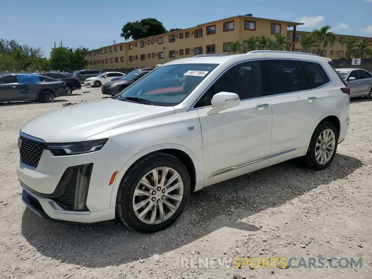 1 Photograph of a damaged car 1GYKPCRS7LZ235645 CADILLAC XT6 2020