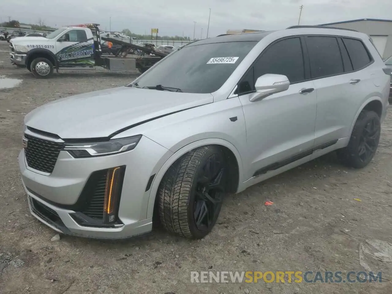 1 Photograph of a damaged car 1GYKPCRS8LZ112792 CADILLAC XT6 2020