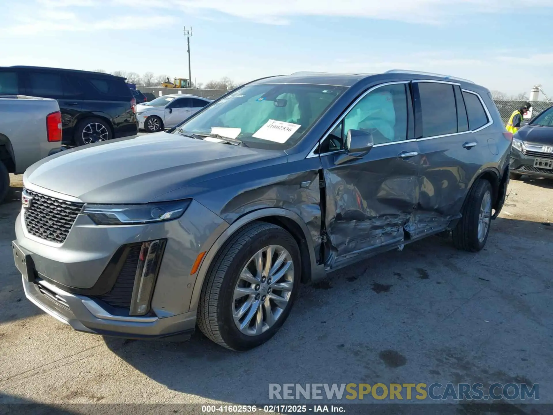 2 Фотография поврежденного автомобиля 1GYKPCRS8LZ129799 CADILLAC XT6 2020