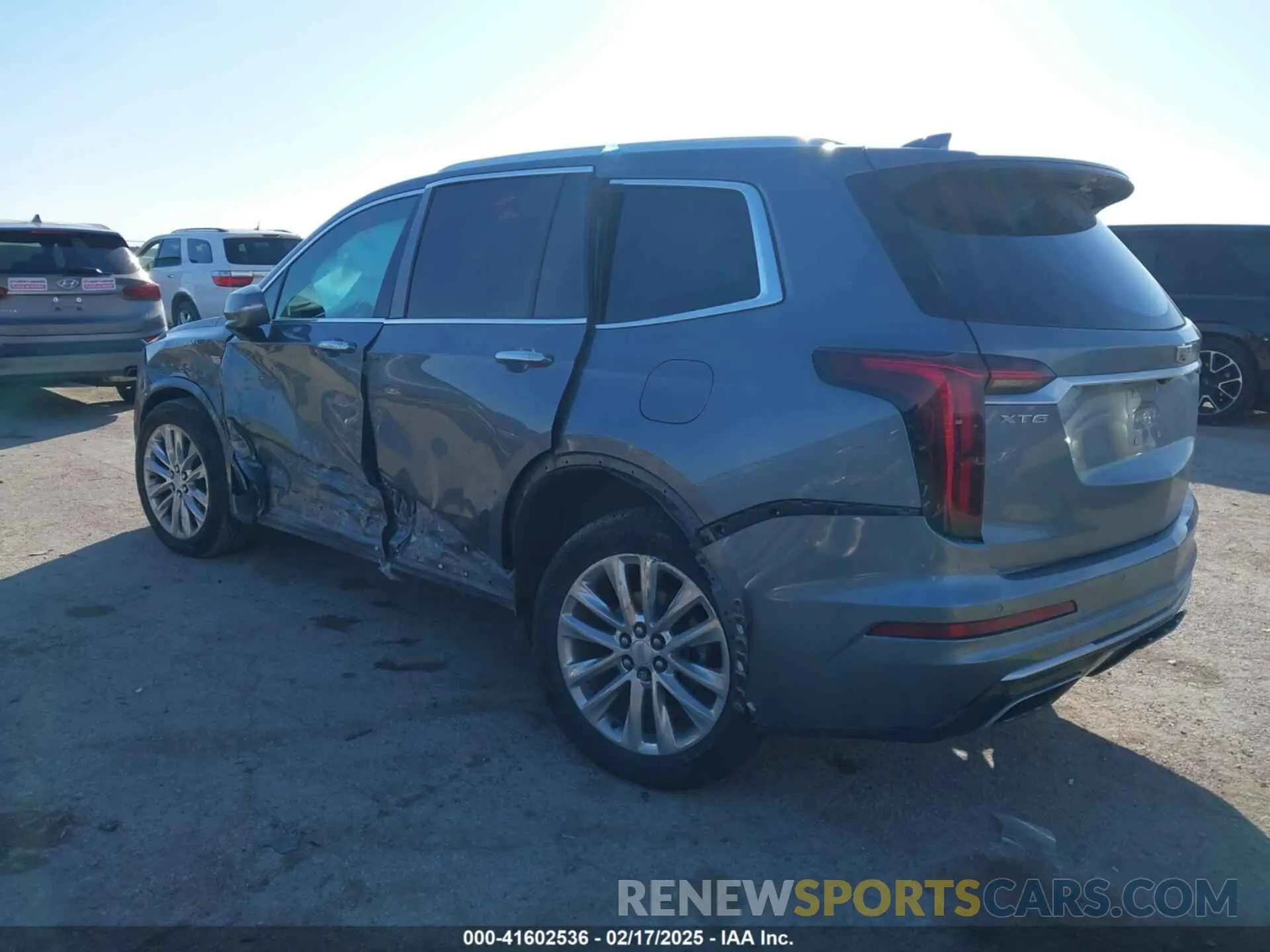 3 Фотография поврежденного автомобиля 1GYKPCRS8LZ129799 CADILLAC XT6 2020