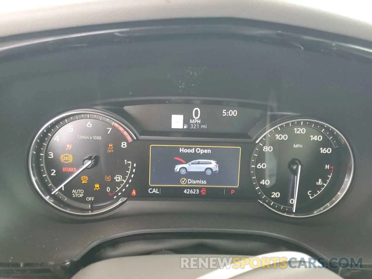 9 Фотография поврежденного автомобиля 1GYKPCRS8LZ235167 CADILLAC XT6 2020