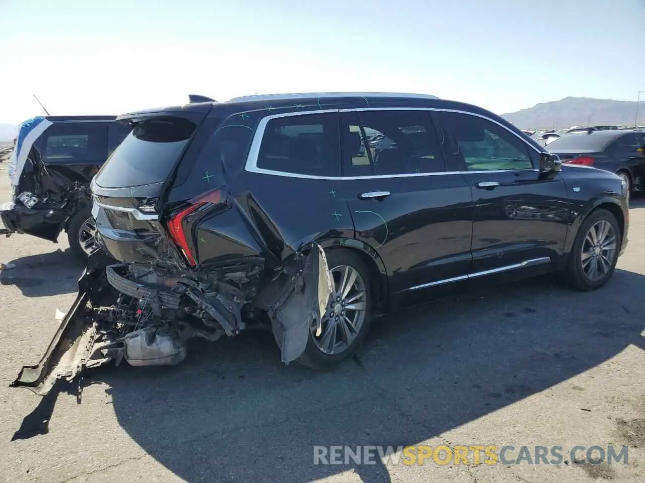 3 Фотография поврежденного автомобиля 1GYKPCRS9LZ126510 CADILLAC XT6 2020