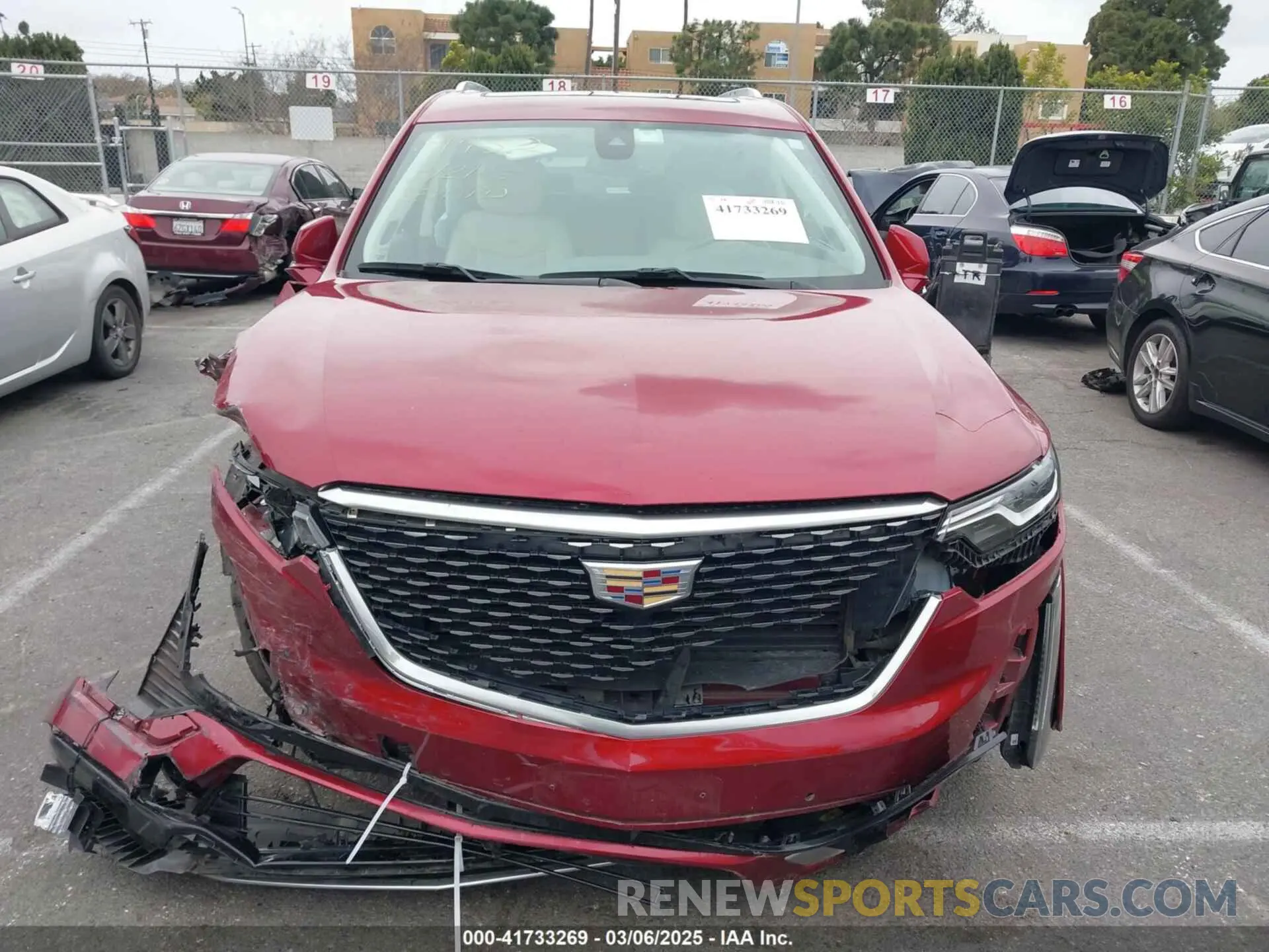 12 Фотография поврежденного автомобиля 1GYKPCRSXLZ133207 CADILLAC XT6 2020