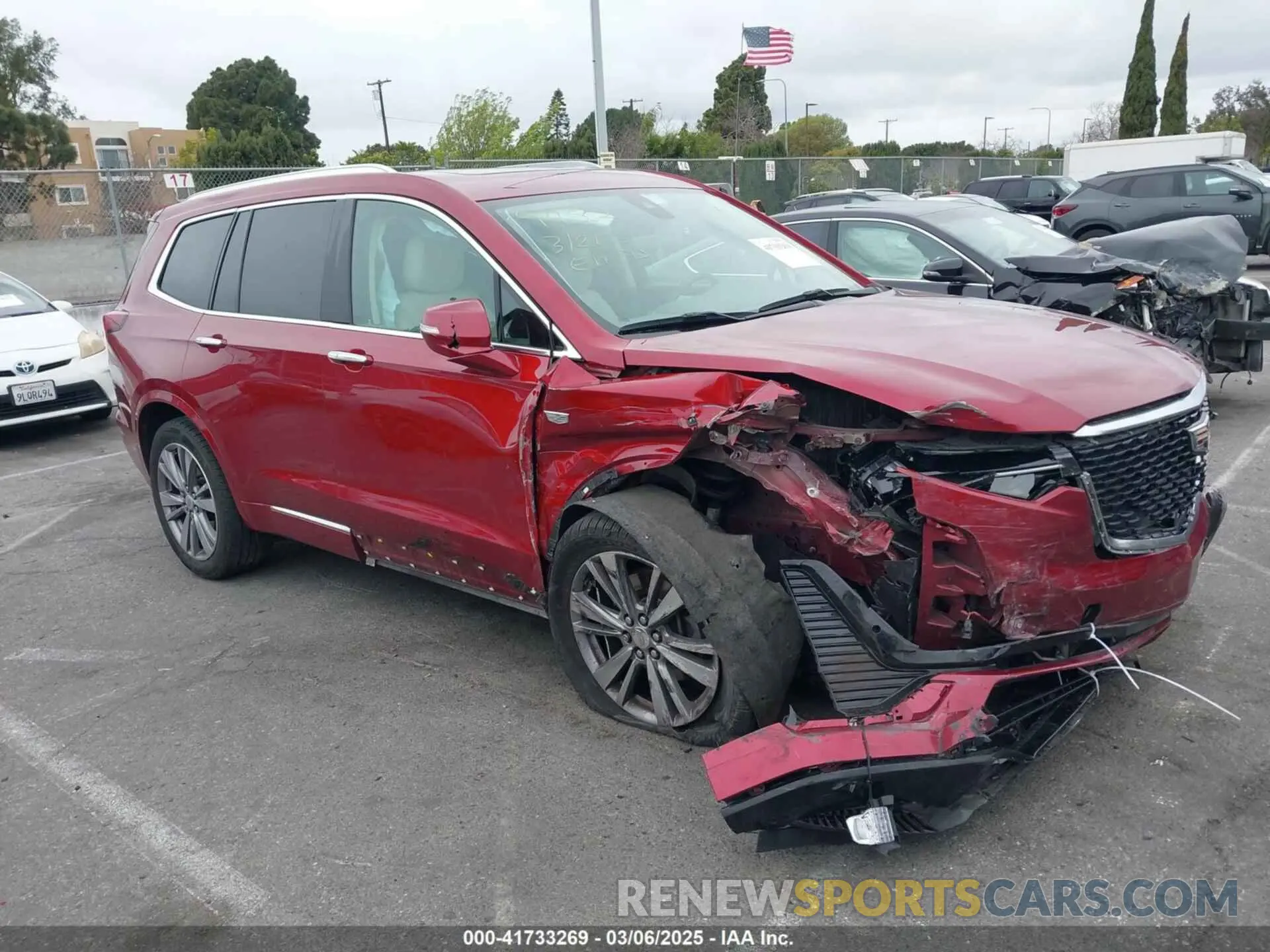 13 Фотография поврежденного автомобиля 1GYKPCRSXLZ133207 CADILLAC XT6 2020