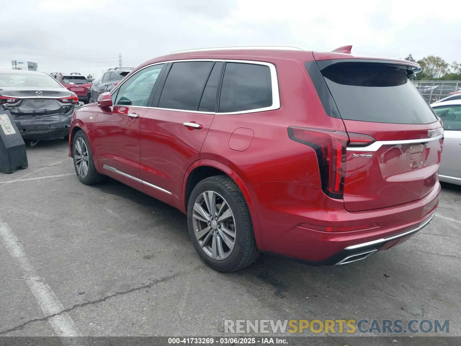 3 Фотография поврежденного автомобиля 1GYKPCRSXLZ133207 CADILLAC XT6 2020
