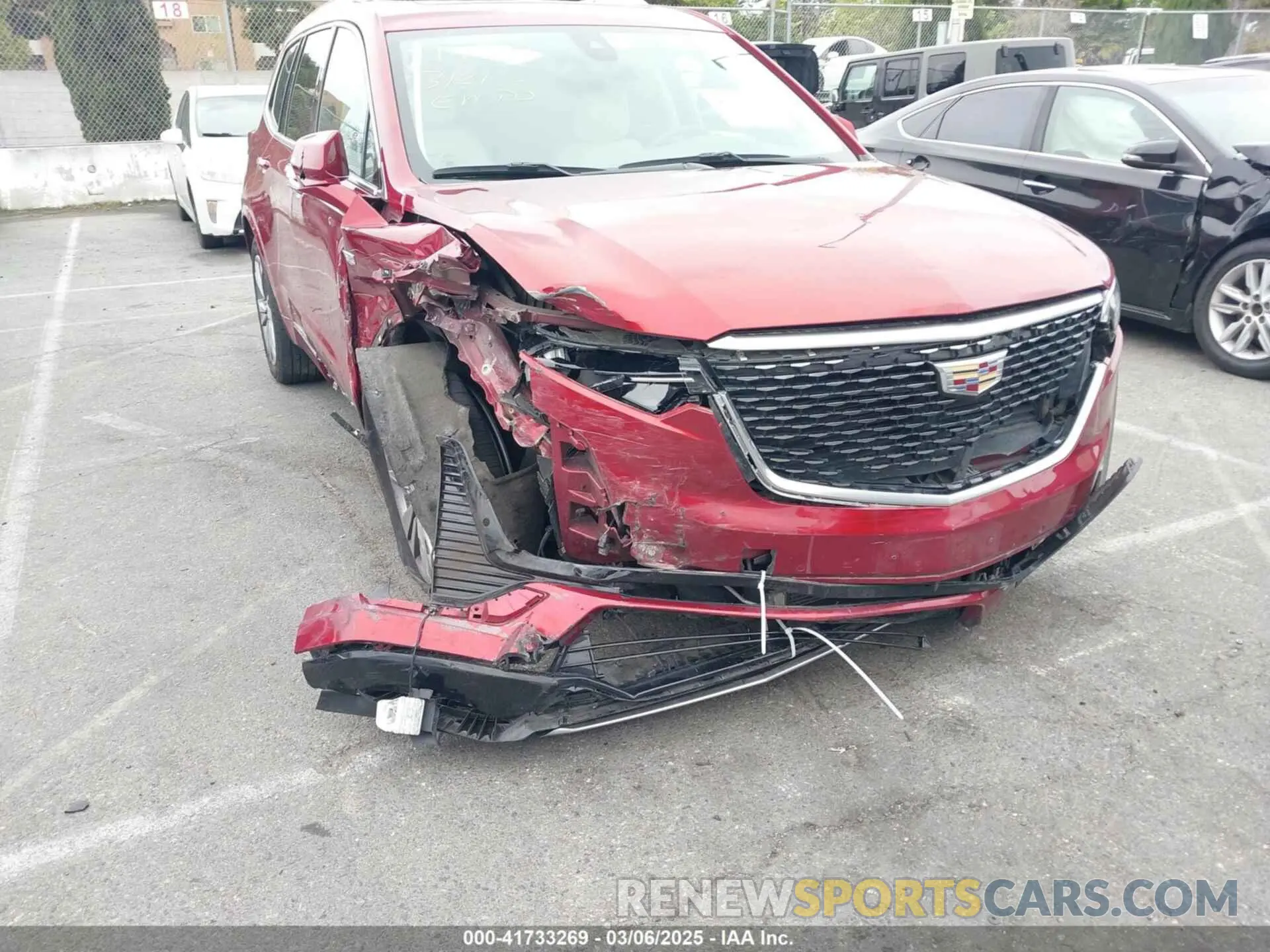 6 Фотография поврежденного автомобиля 1GYKPCRSXLZ133207 CADILLAC XT6 2020