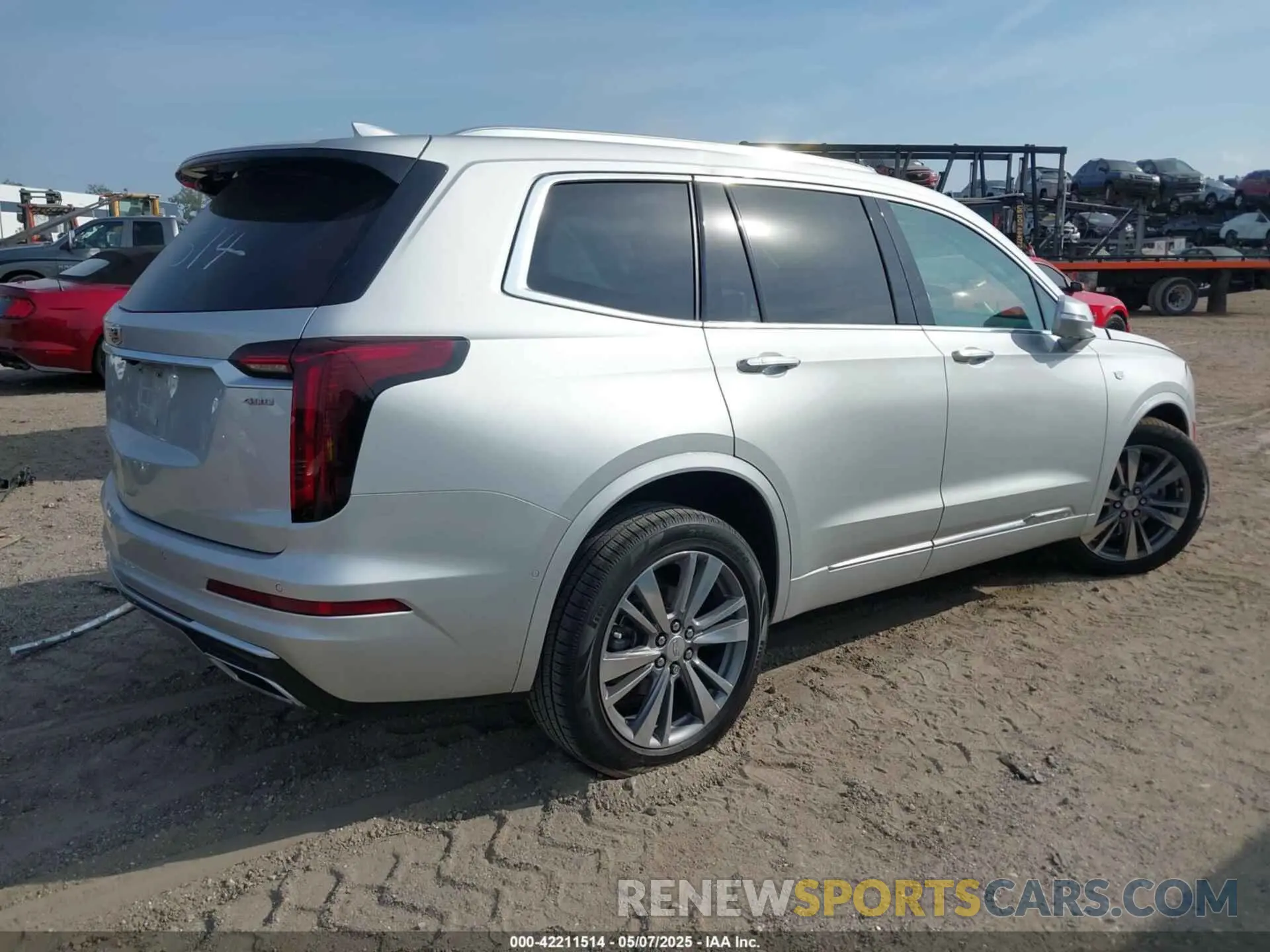 4 Photograph of a damaged car 1GYKPCRSXLZ136057 CADILLAC XT6 2020