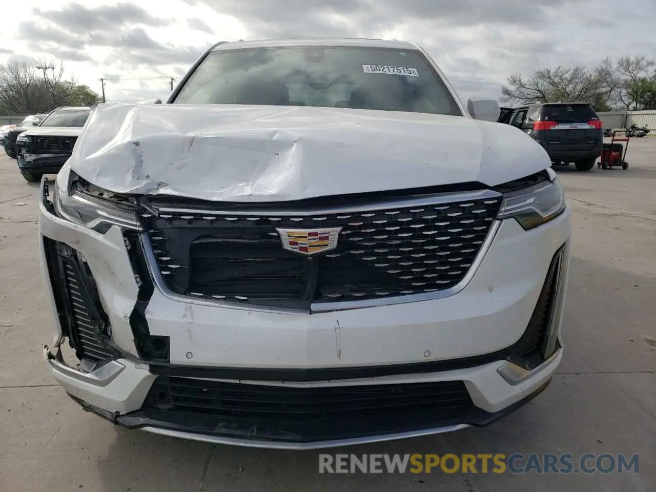 5 Фотография поврежденного автомобиля 1GYKPCRSXLZ196078 CADILLAC XT6 2020