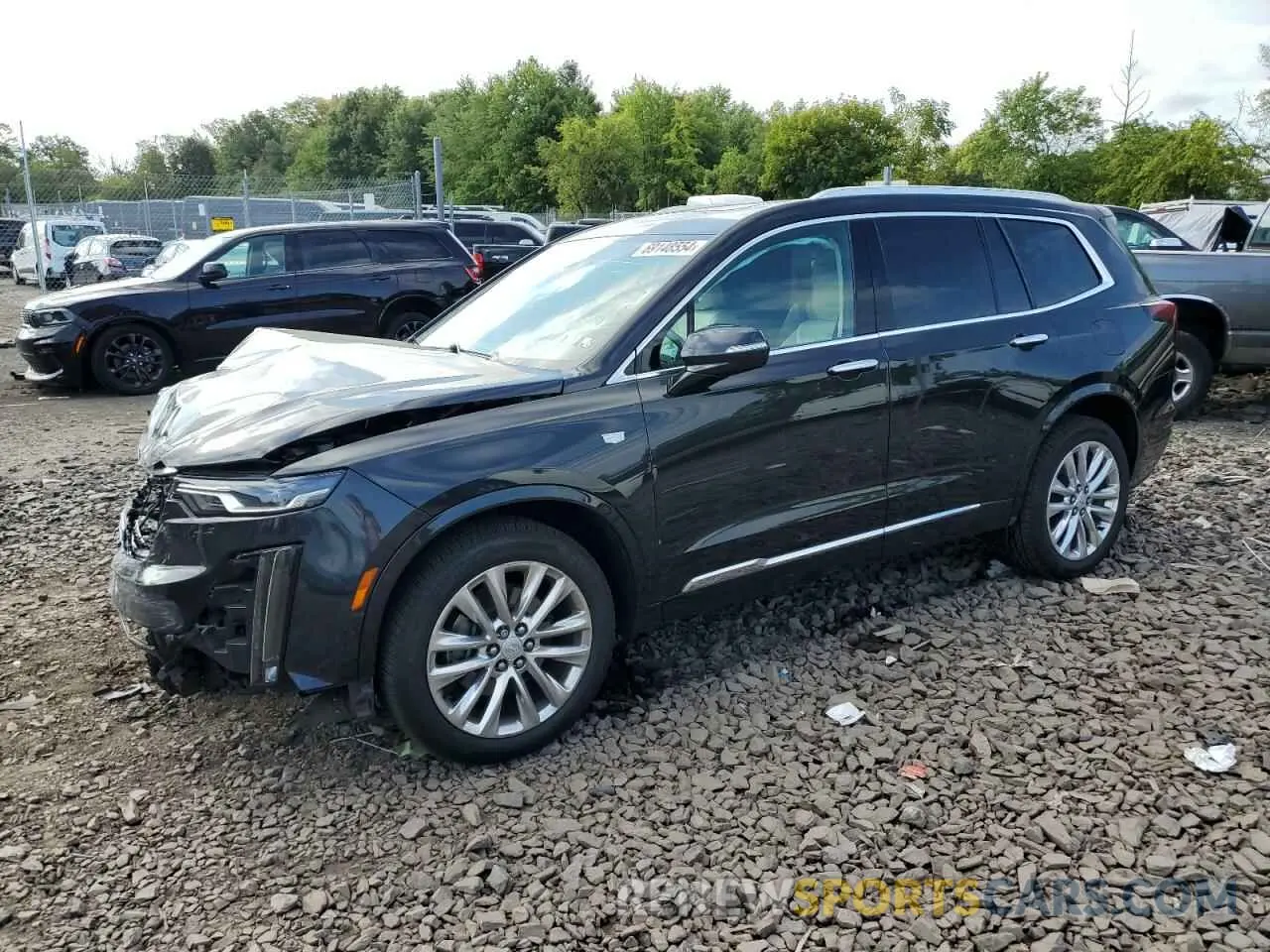 1 Фотография поврежденного автомобиля 1GYKPDRS4LZ103481 CADILLAC XT6 2020