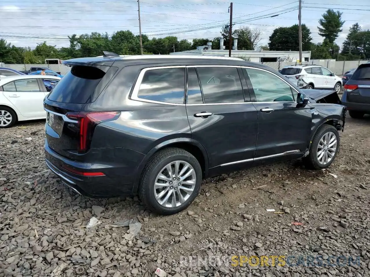 3 Фотография поврежденного автомобиля 1GYKPDRS4LZ103481 CADILLAC XT6 2020