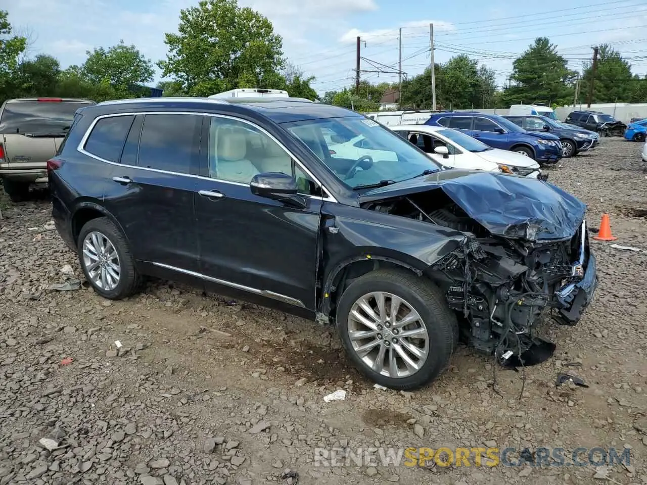 4 Фотография поврежденного автомобиля 1GYKPDRS4LZ103481 CADILLAC XT6 2020