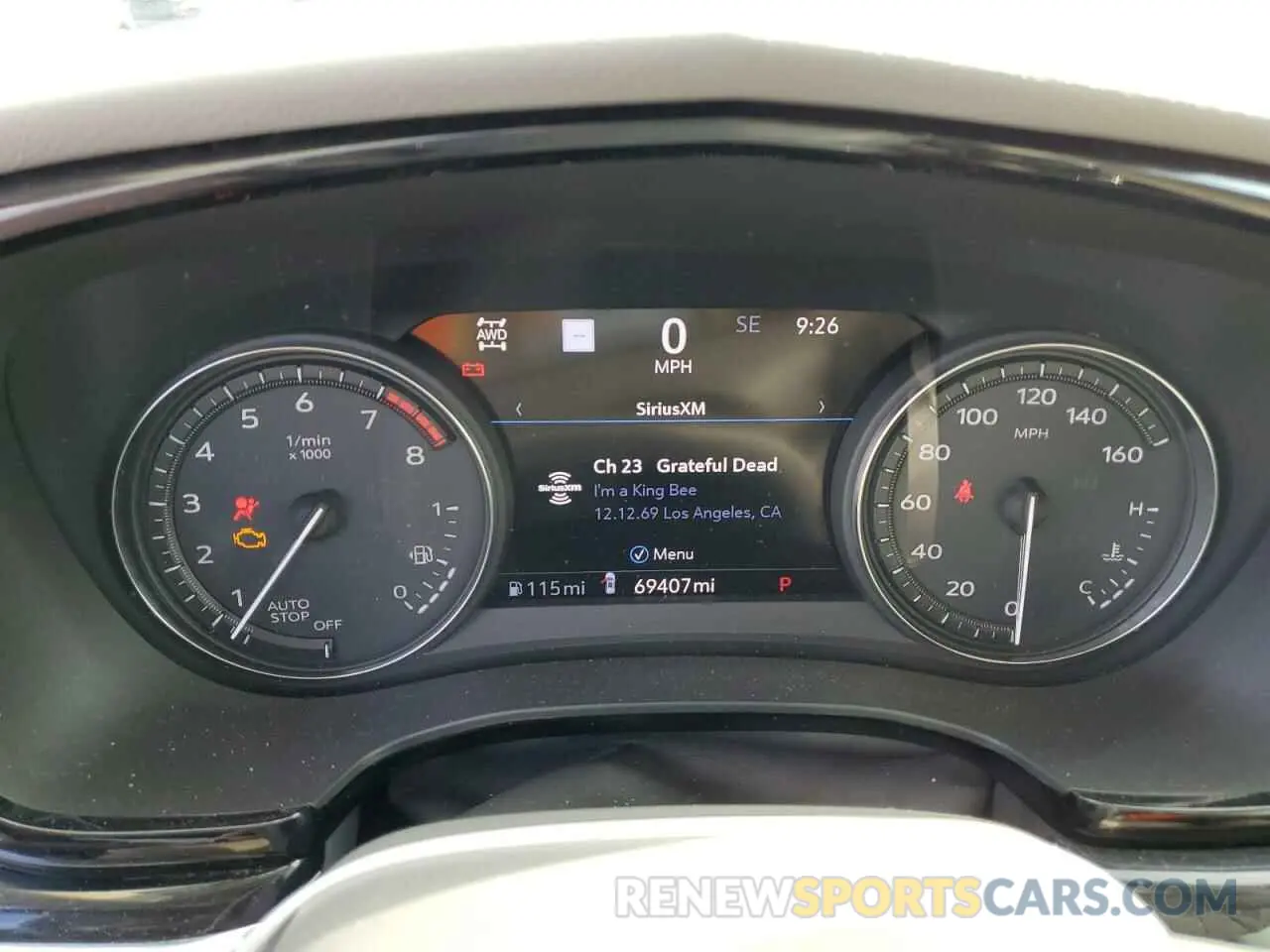 9 Фотография поврежденного автомобиля 1GYKPDRS4LZ103481 CADILLAC XT6 2020